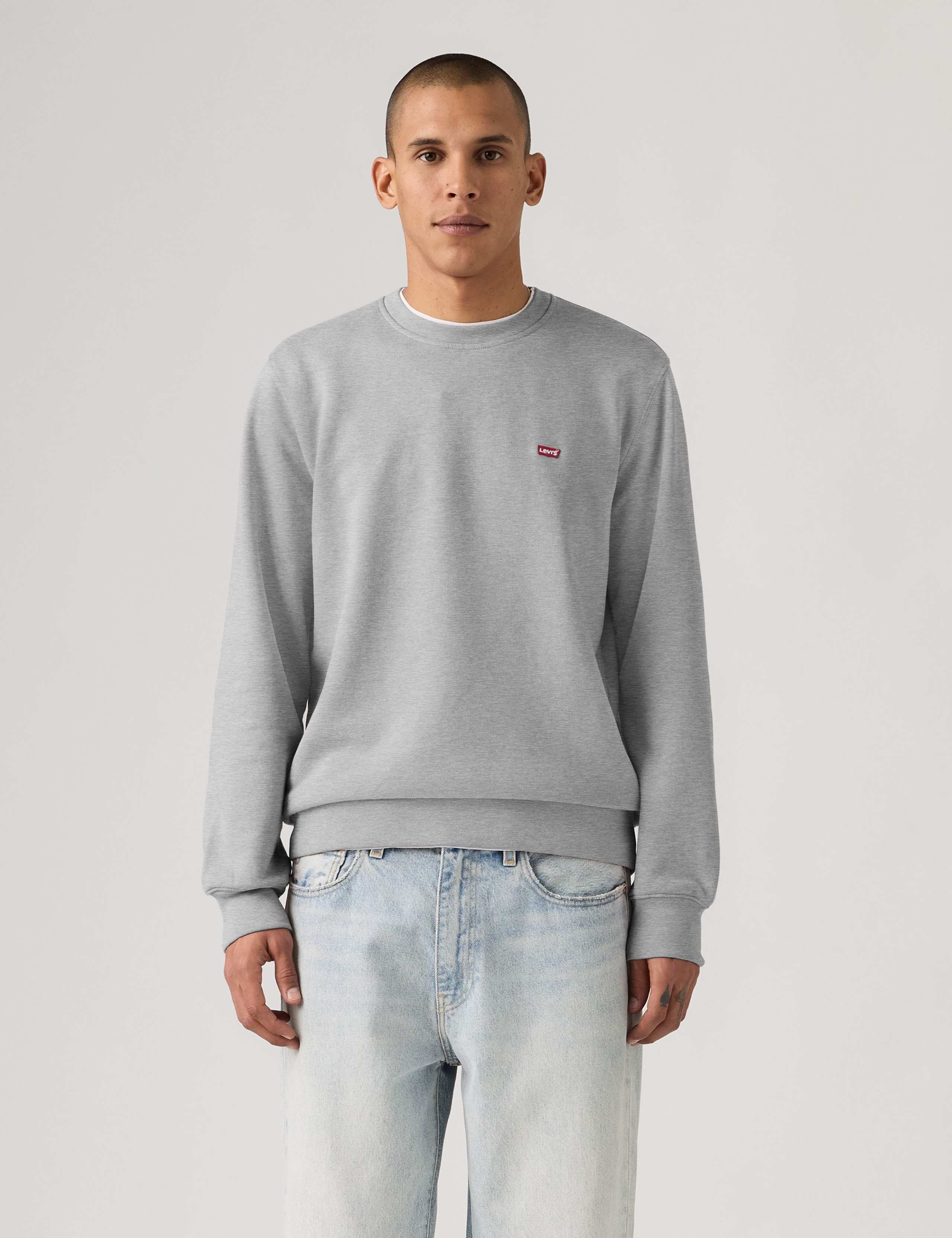 Regular Fit Pure Cotton Crew Neck Sweatshirt