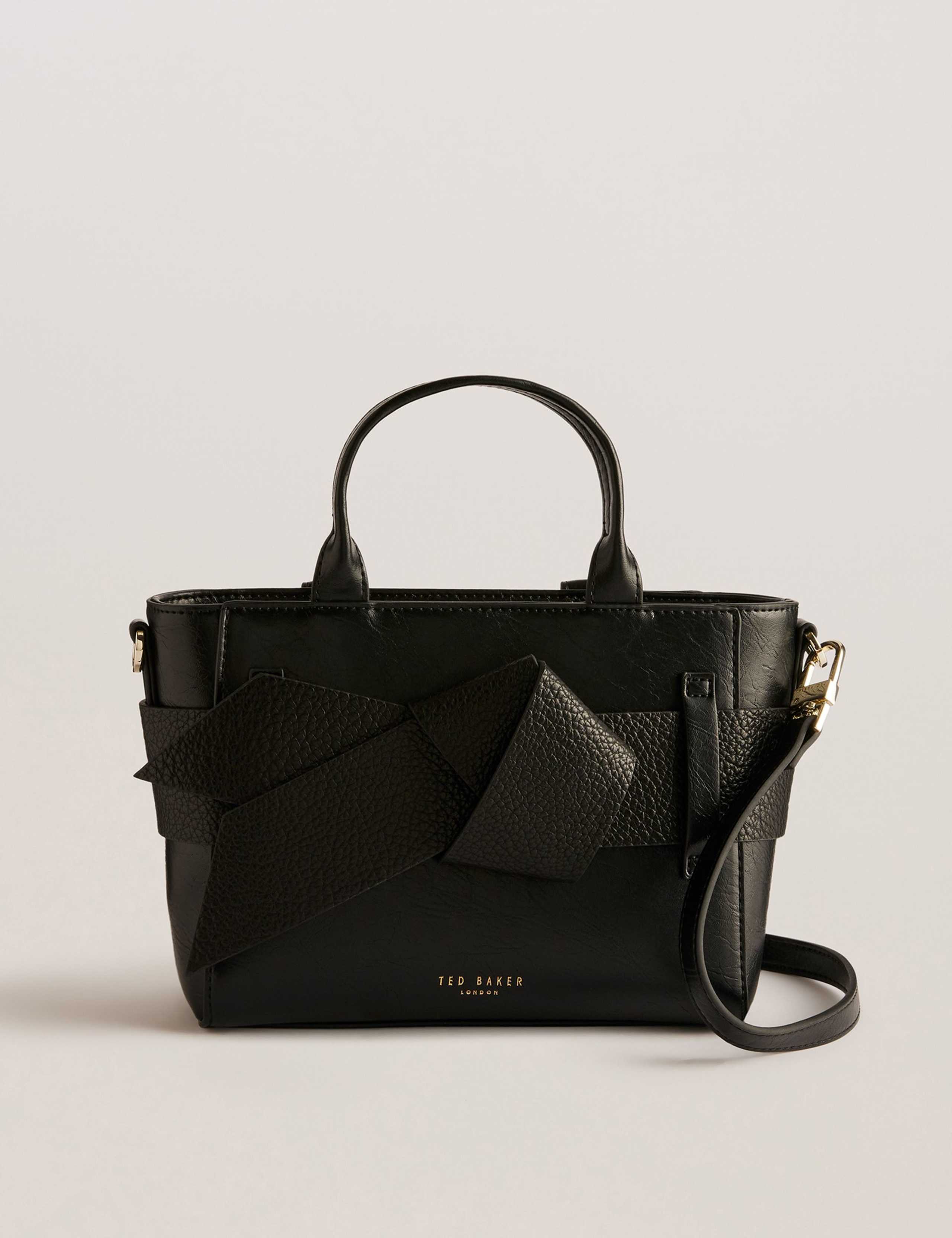 Jimisie Bow Top Handle Mini Cross Body Bag