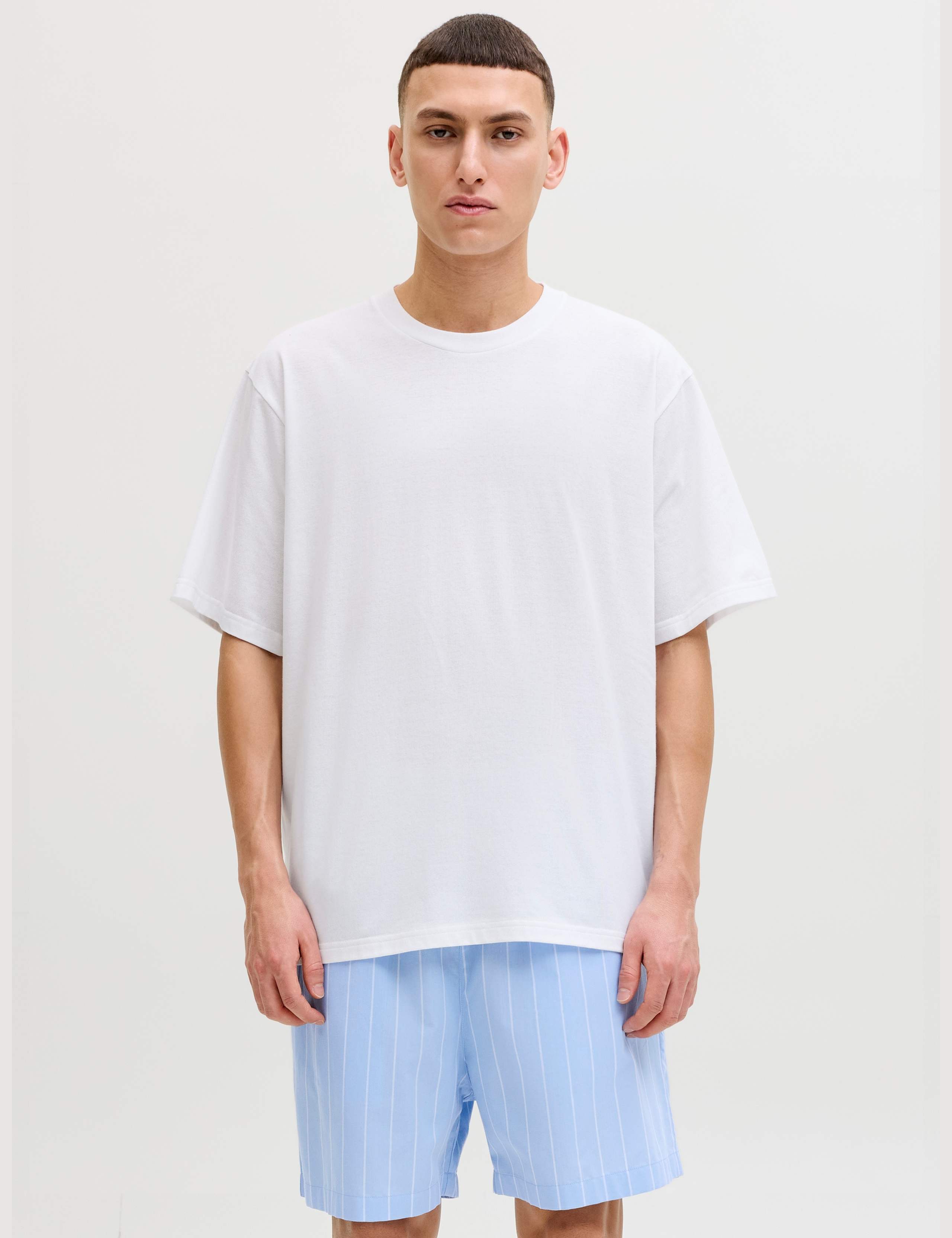 Cotton Rich Striped Pyjama Set