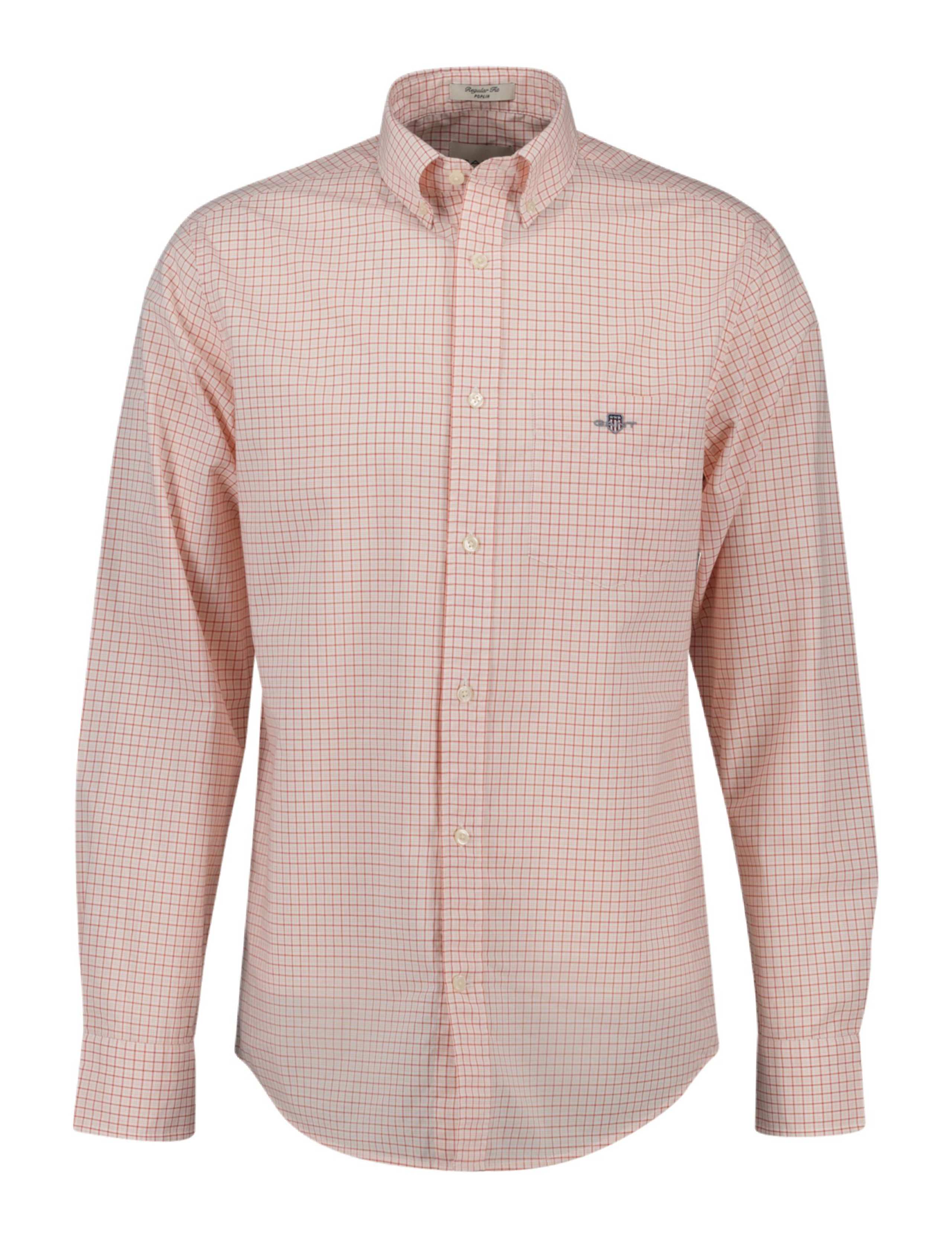 Regular Fit Pure Cotton Check Oxford Shirt