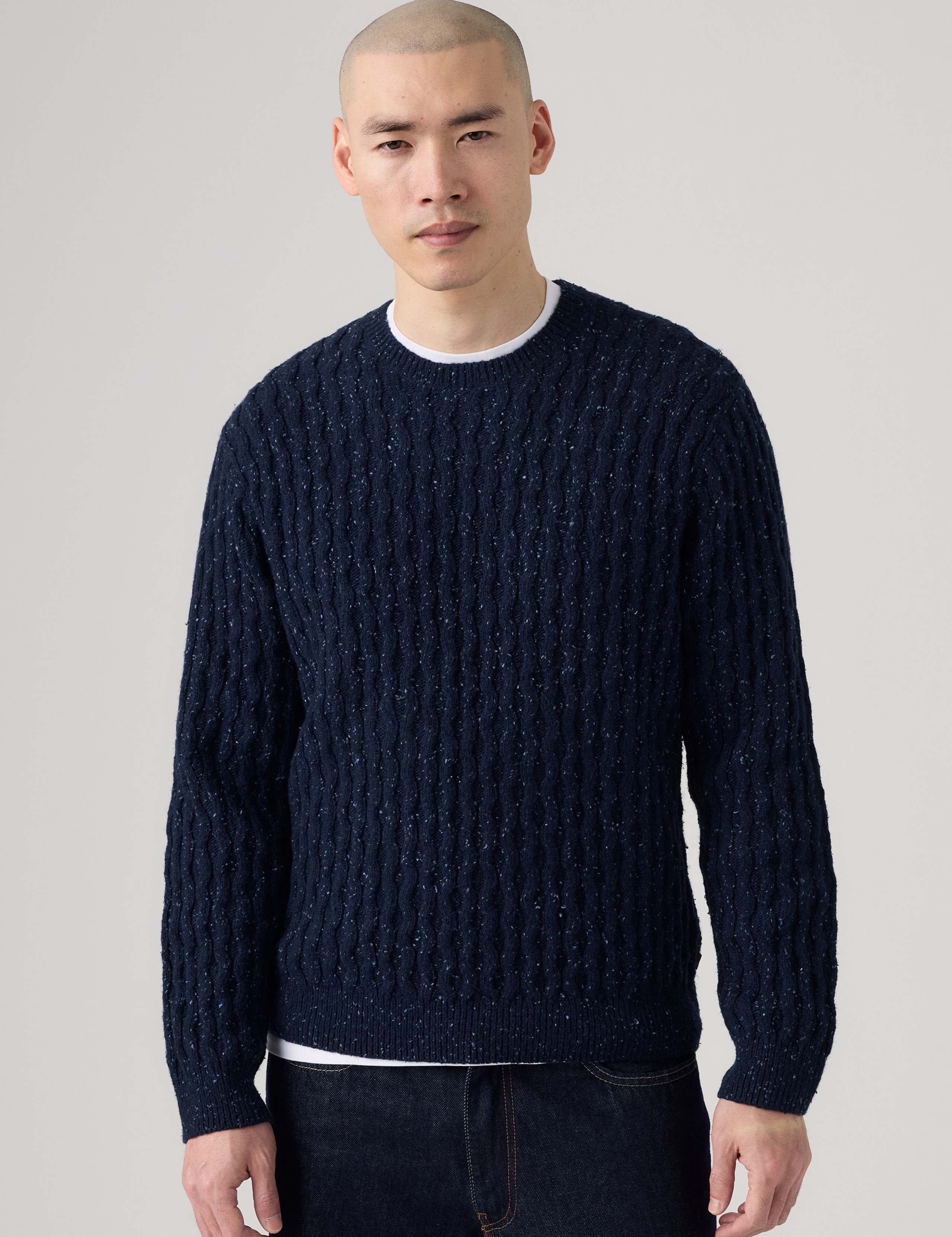 Presidio Pure Cotton Crew Neck Jumper
