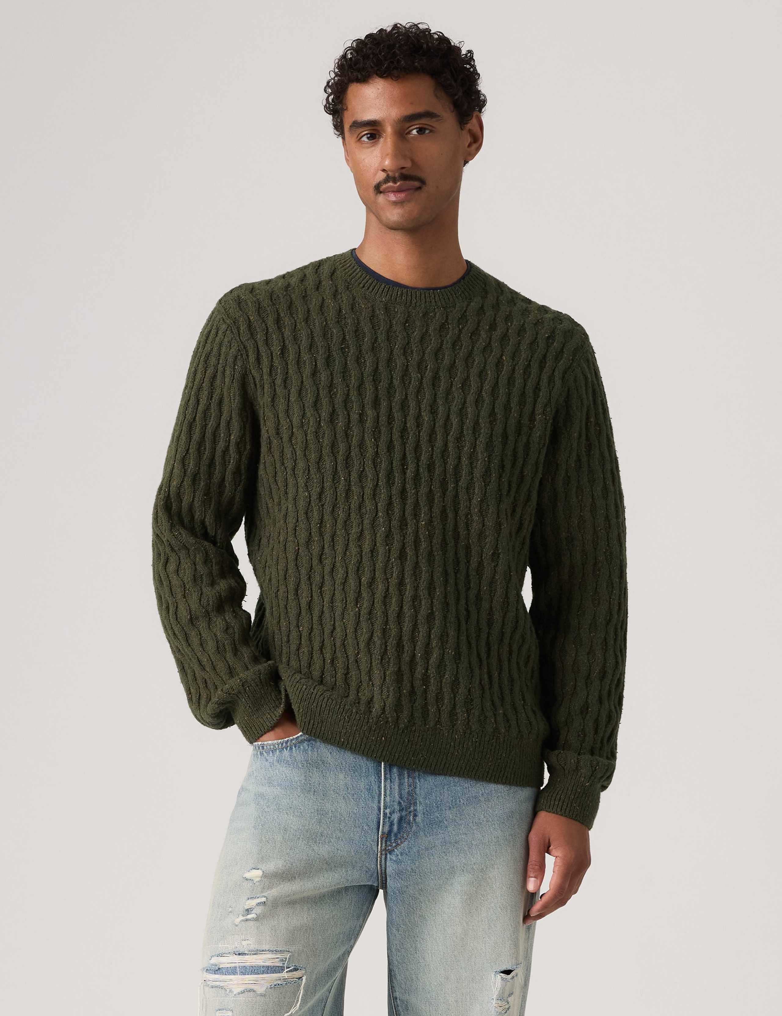 Presidio Pure Cotton Crew Neck Jumper