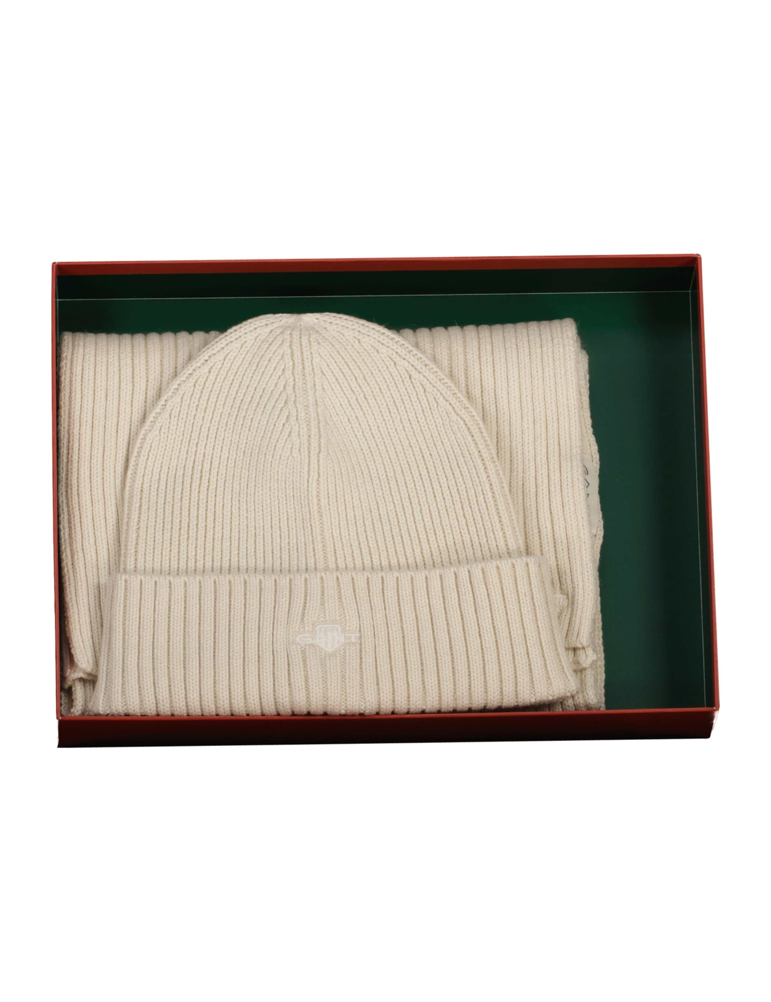 Embroidered Scarf & Beane Hat Gift Set