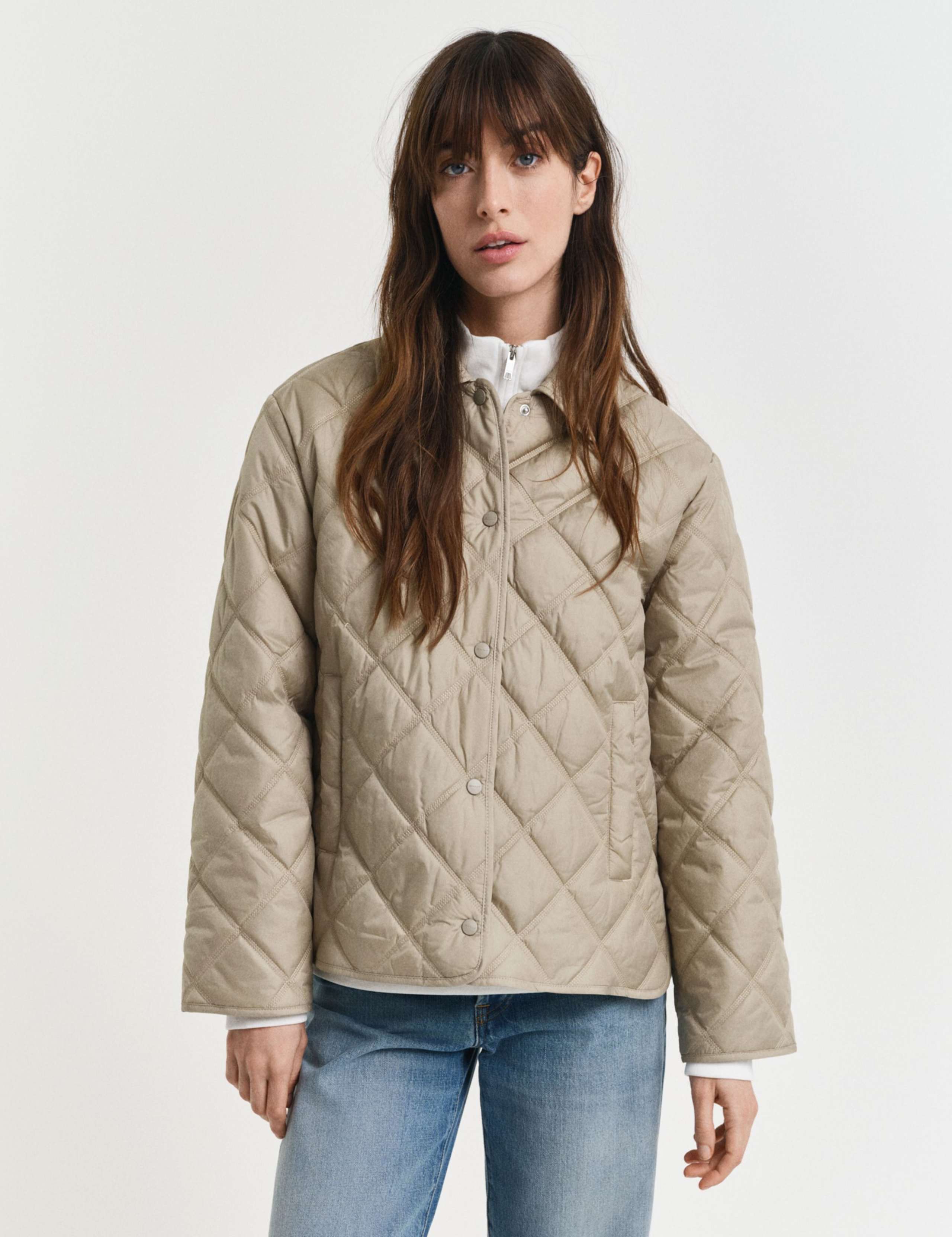 Quilted Lightly Padded Jacket