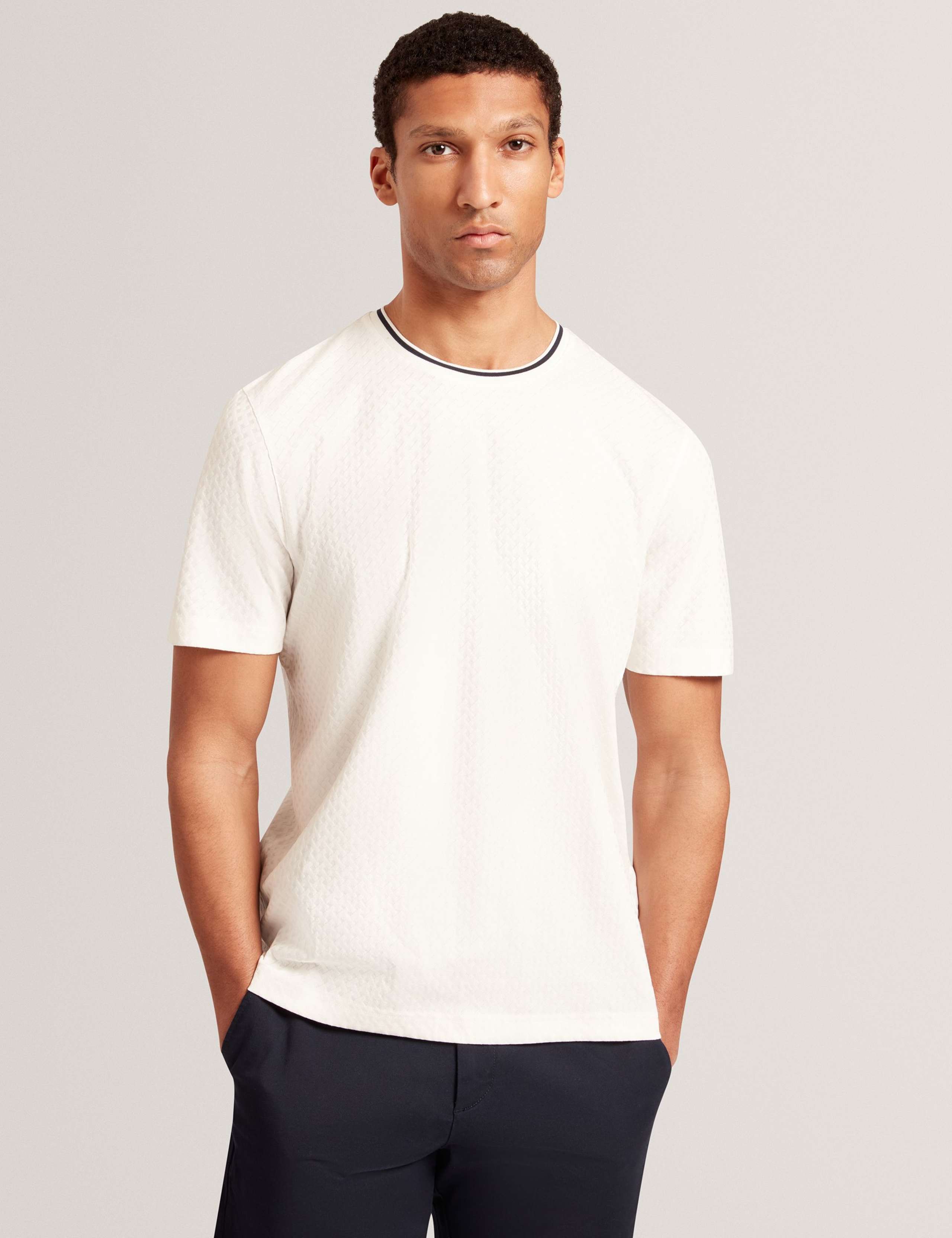 Cotton Rich Crew Neck T-Shirt