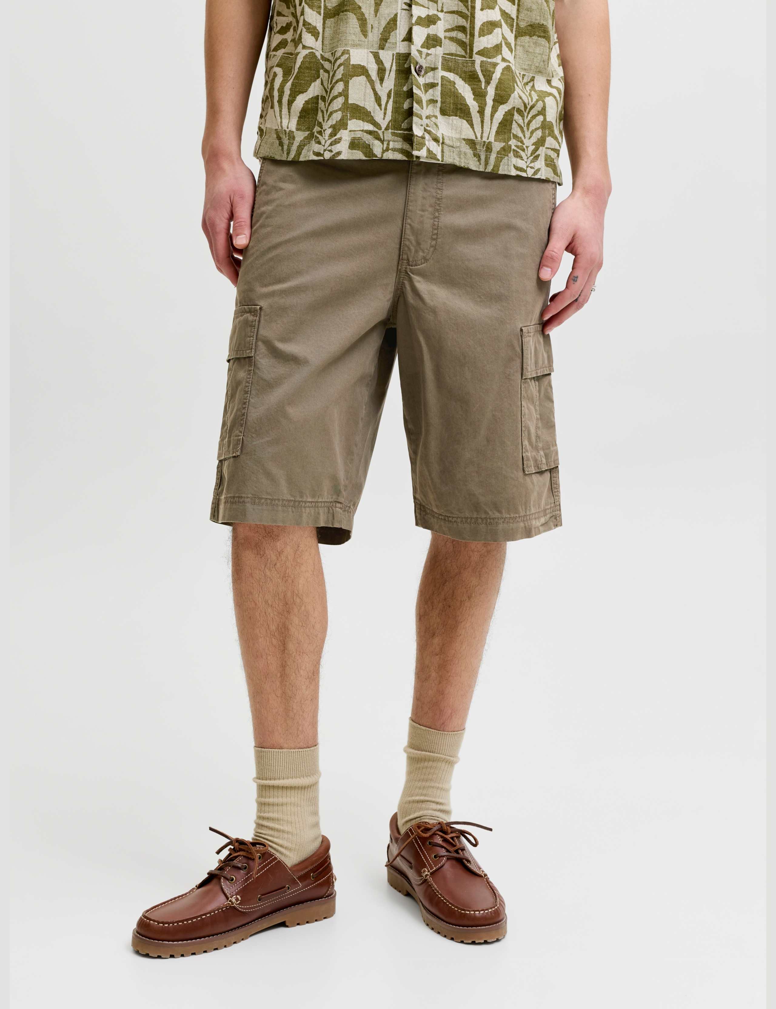 Pure Cotton Cargo Shorts