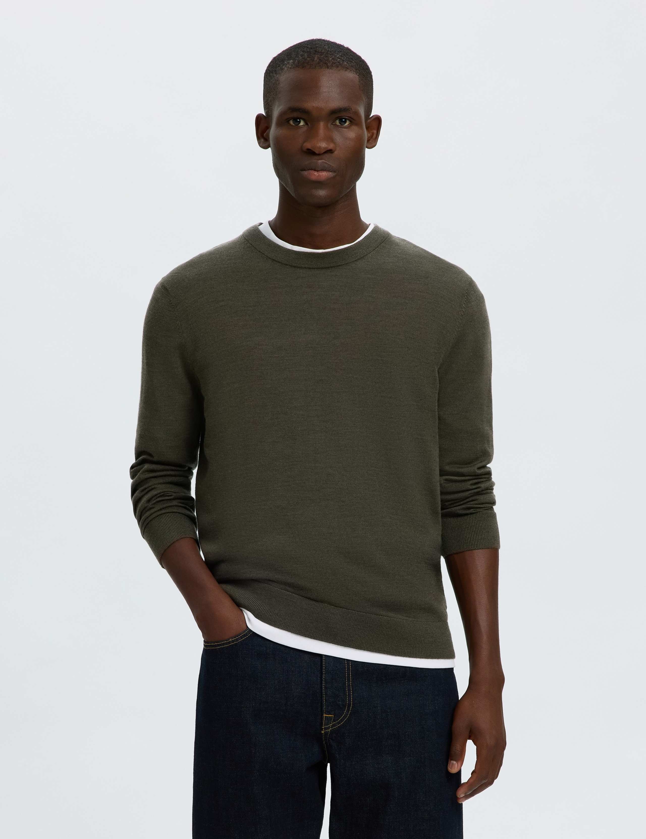 Pure Merino Crew Neck Jumper