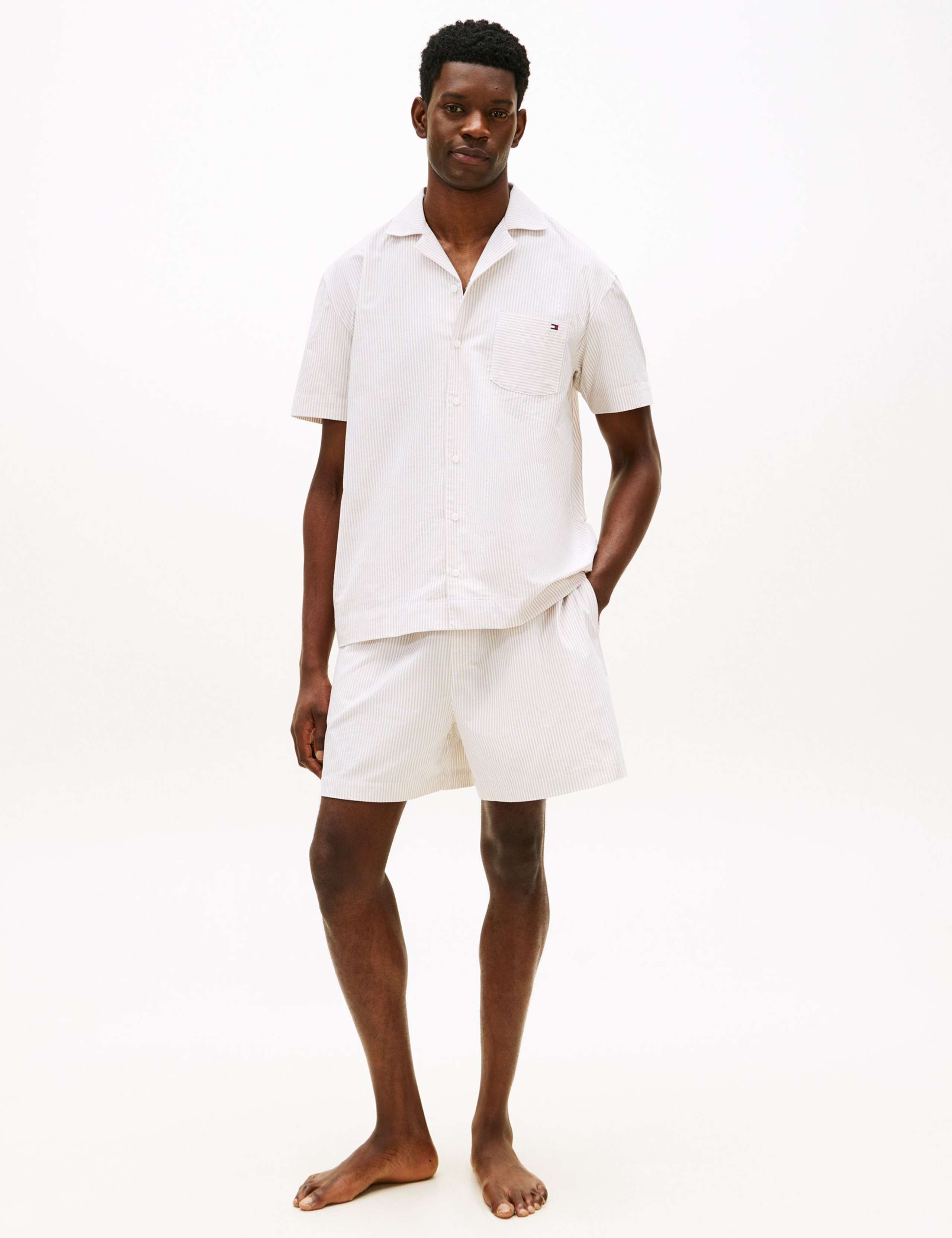 Pure Cotton Striped Pyjama Set