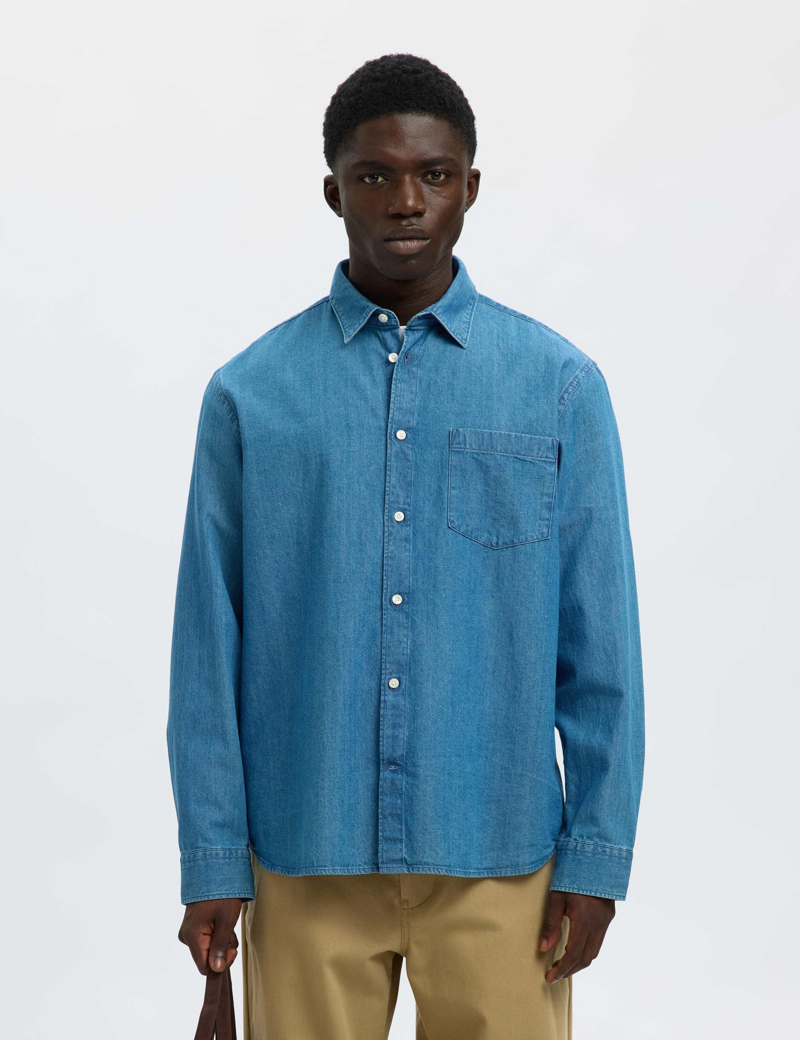 Regular Fit Denim Shirt