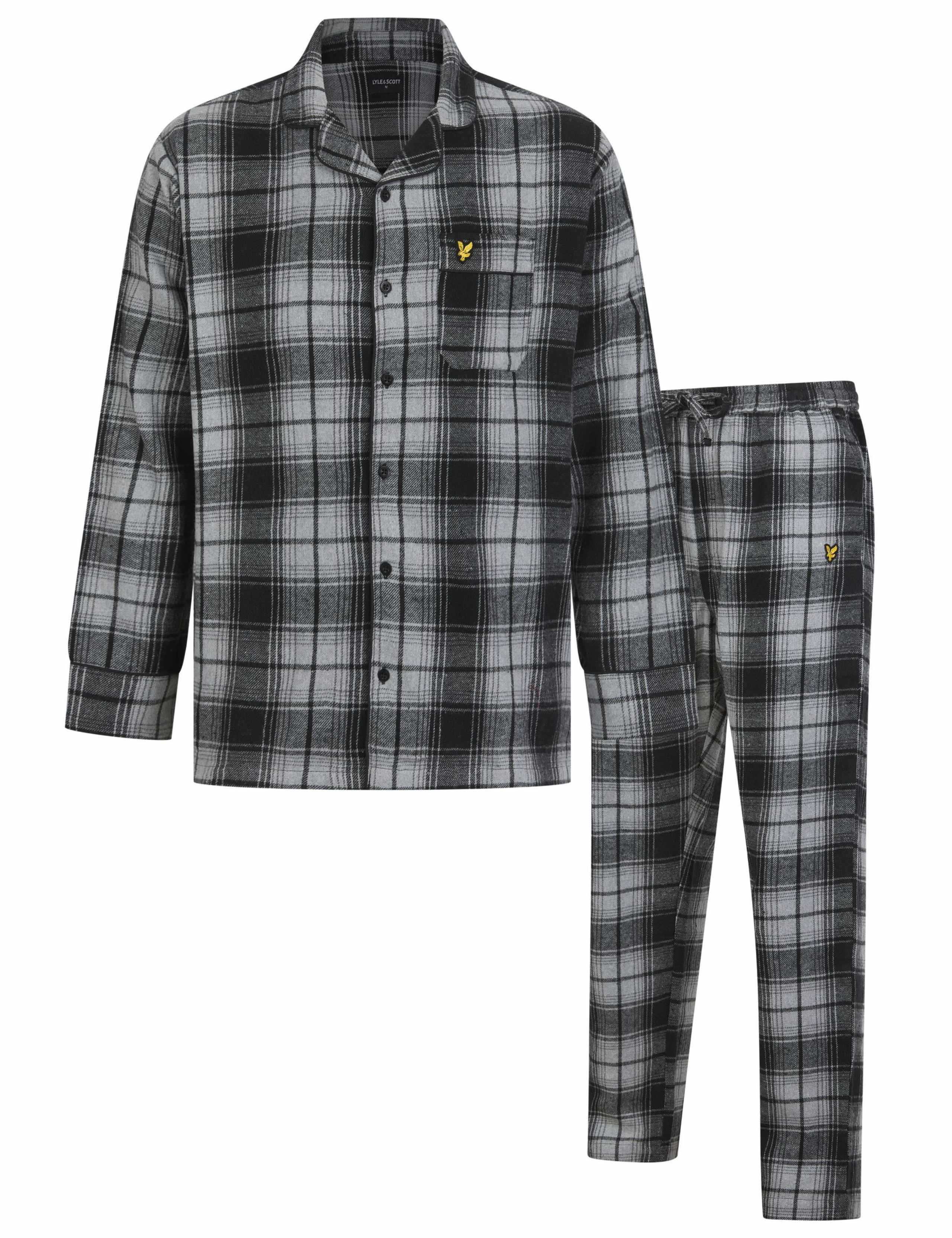 Cotton Rich Checked Pyjama Set