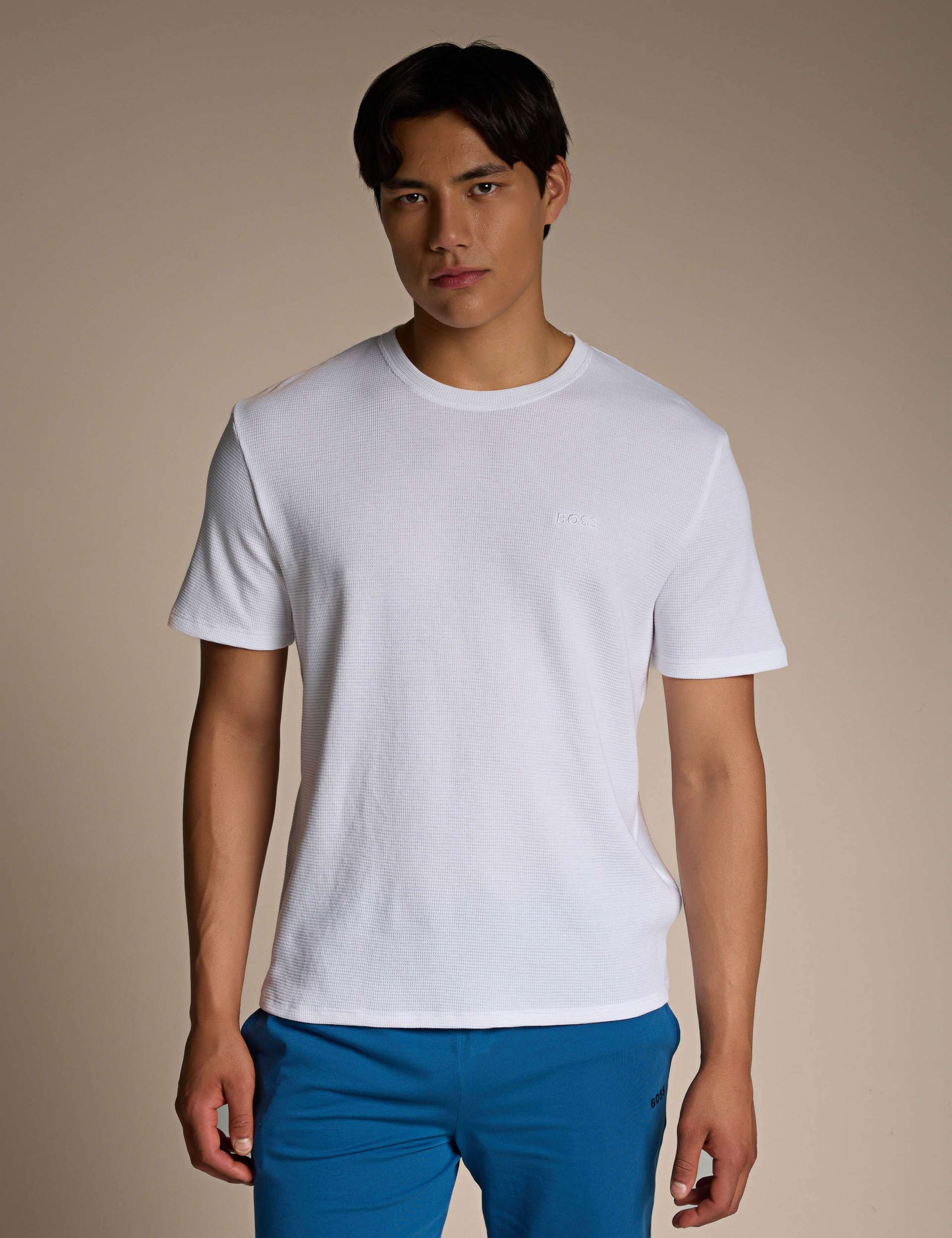 Cotton Rich Waffle T-Shirt