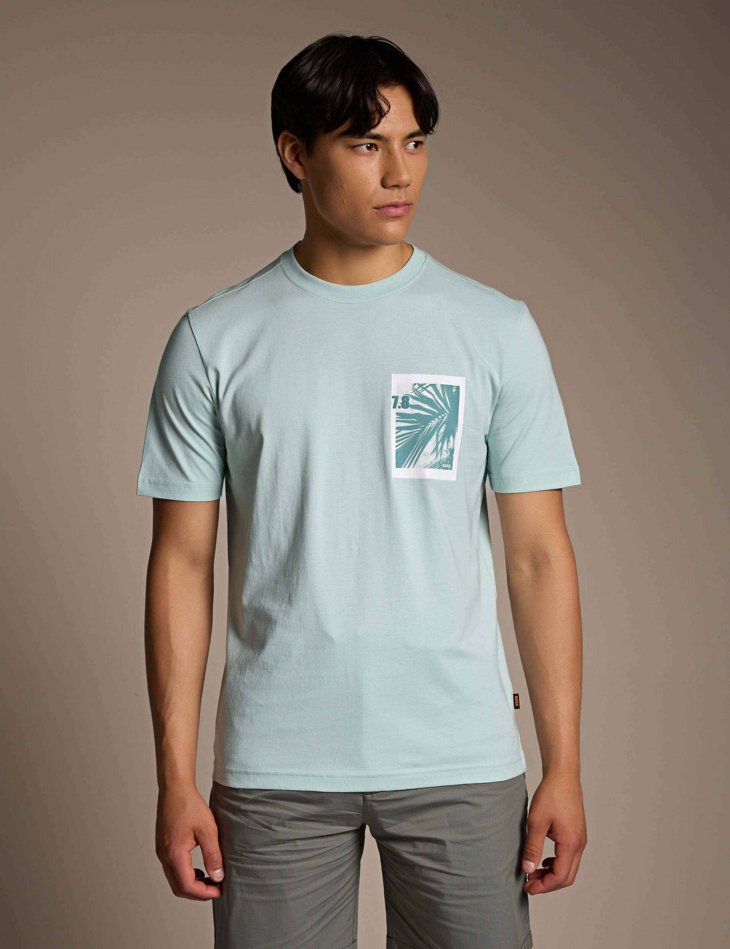 Te Board Pure Cotton Graphic T-Shirt