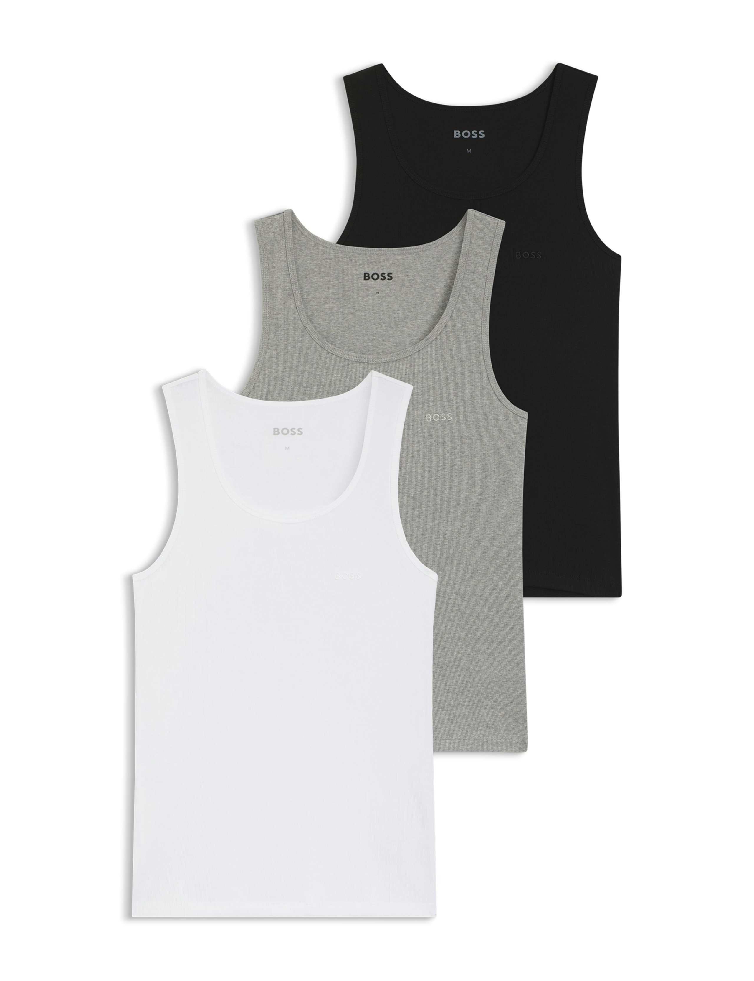 3 Pack Pure Cotton Vests