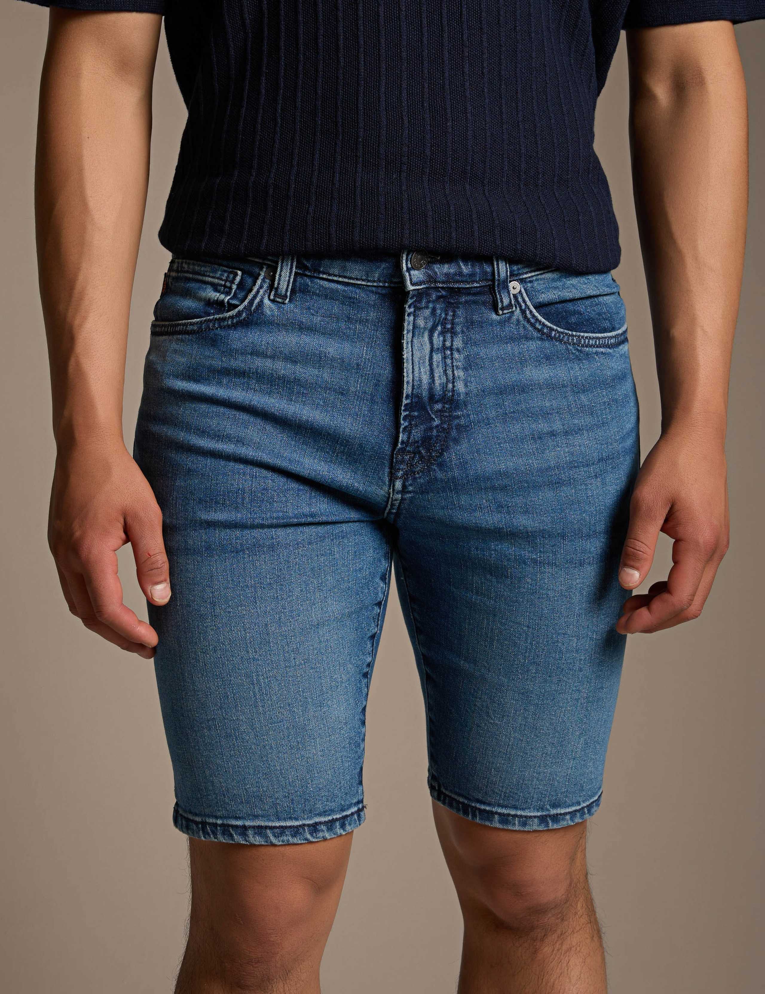 Re.Maine Regular Fit Denim Shorts