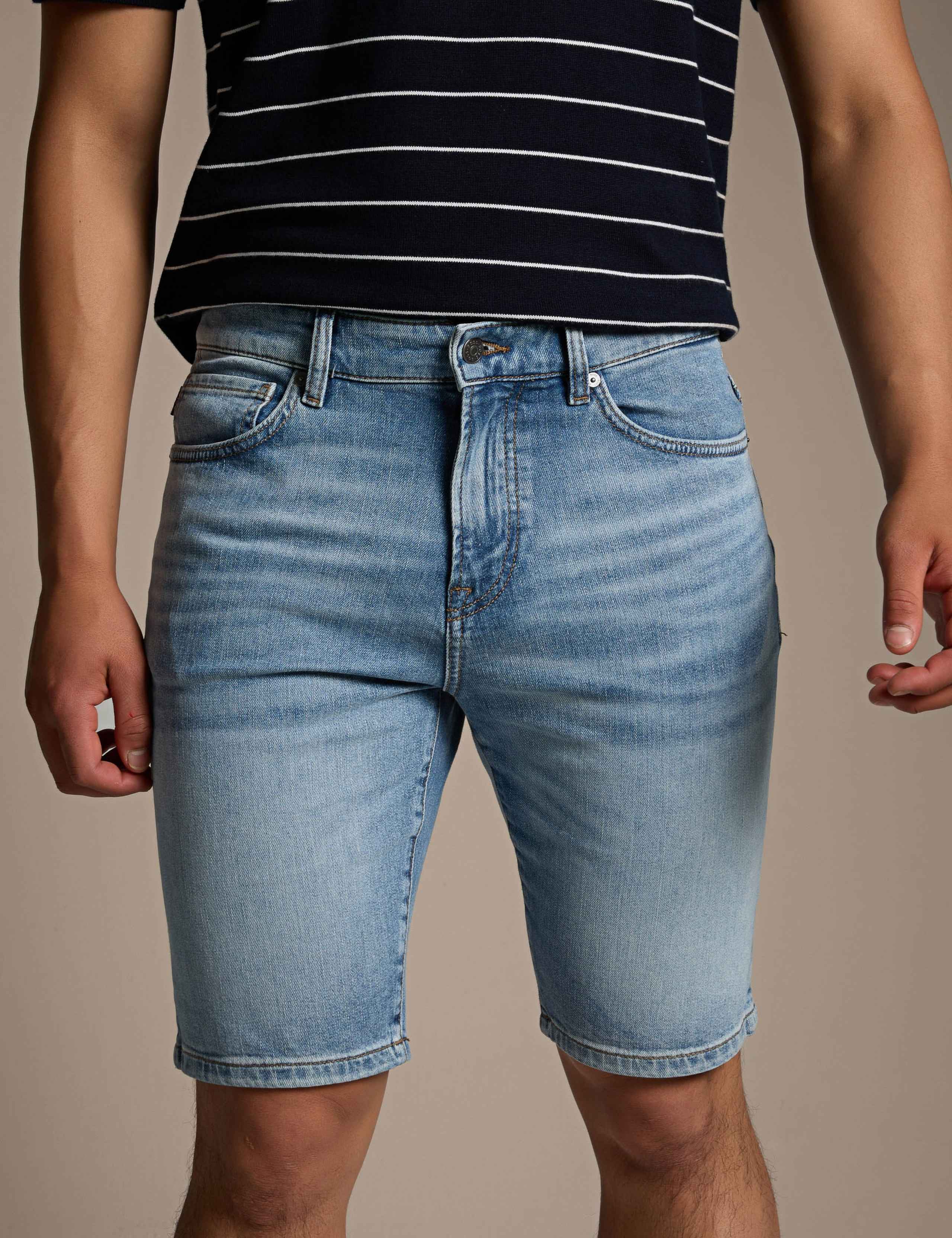 Re.Maine Regular Fit Denim Shorts