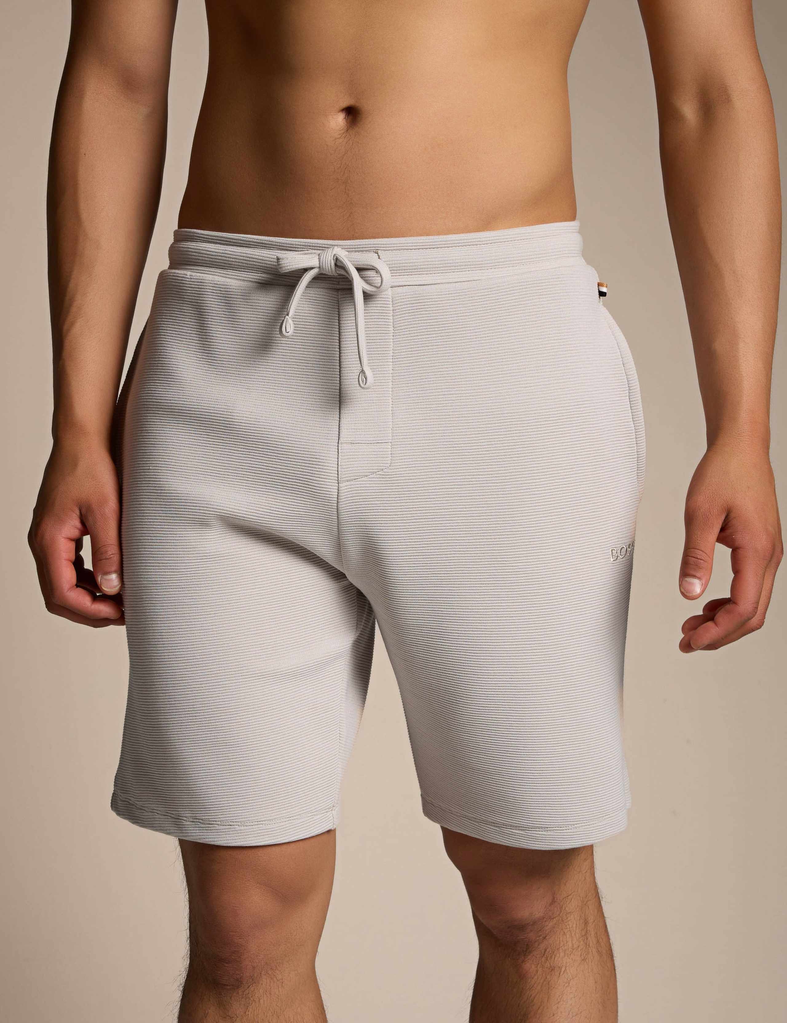 Ribbed Jersey Shorts