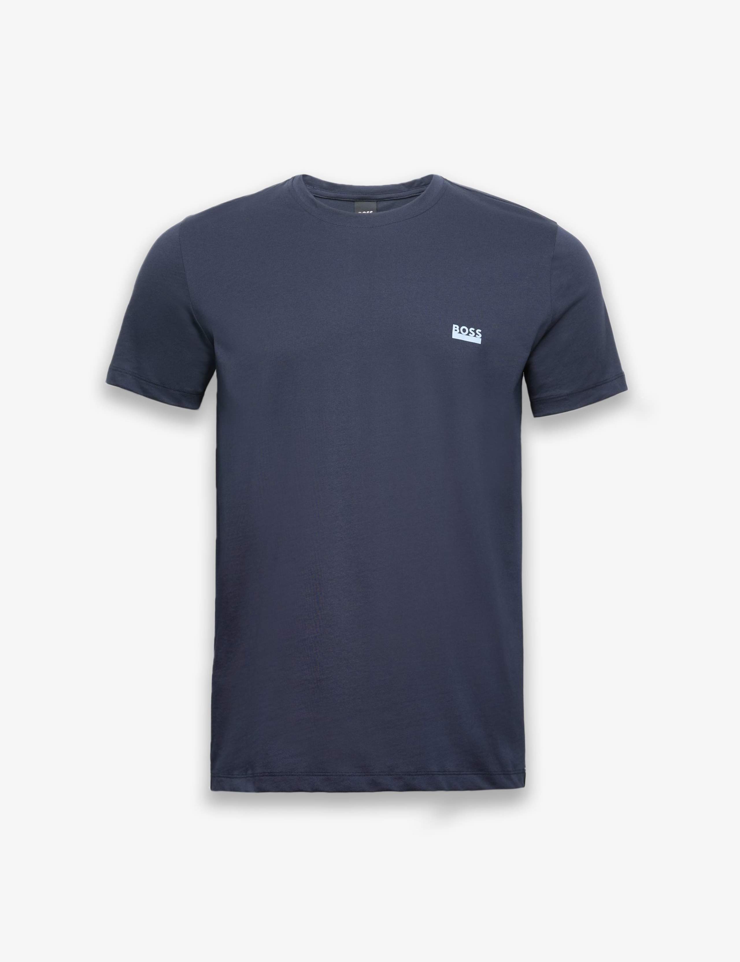 Pure Cotton Crew Neck T-Shirt