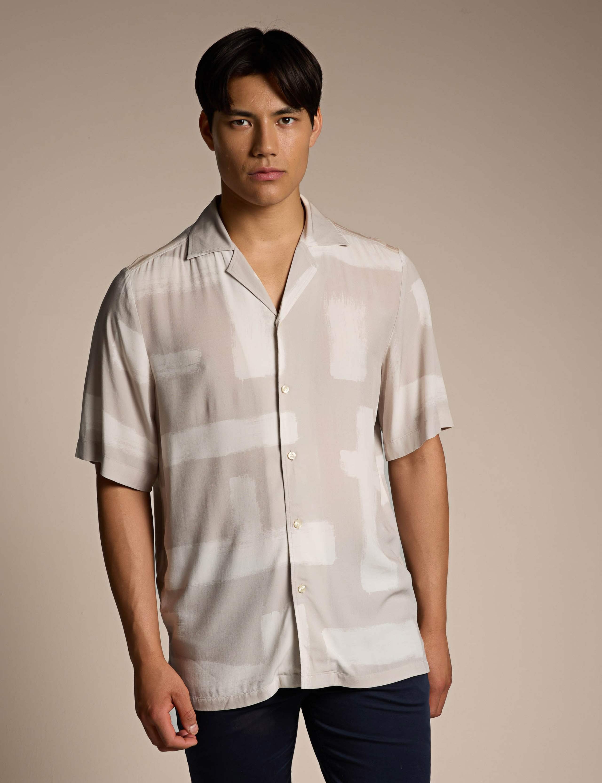 Rayer_M Regular Fit Printed Shirt