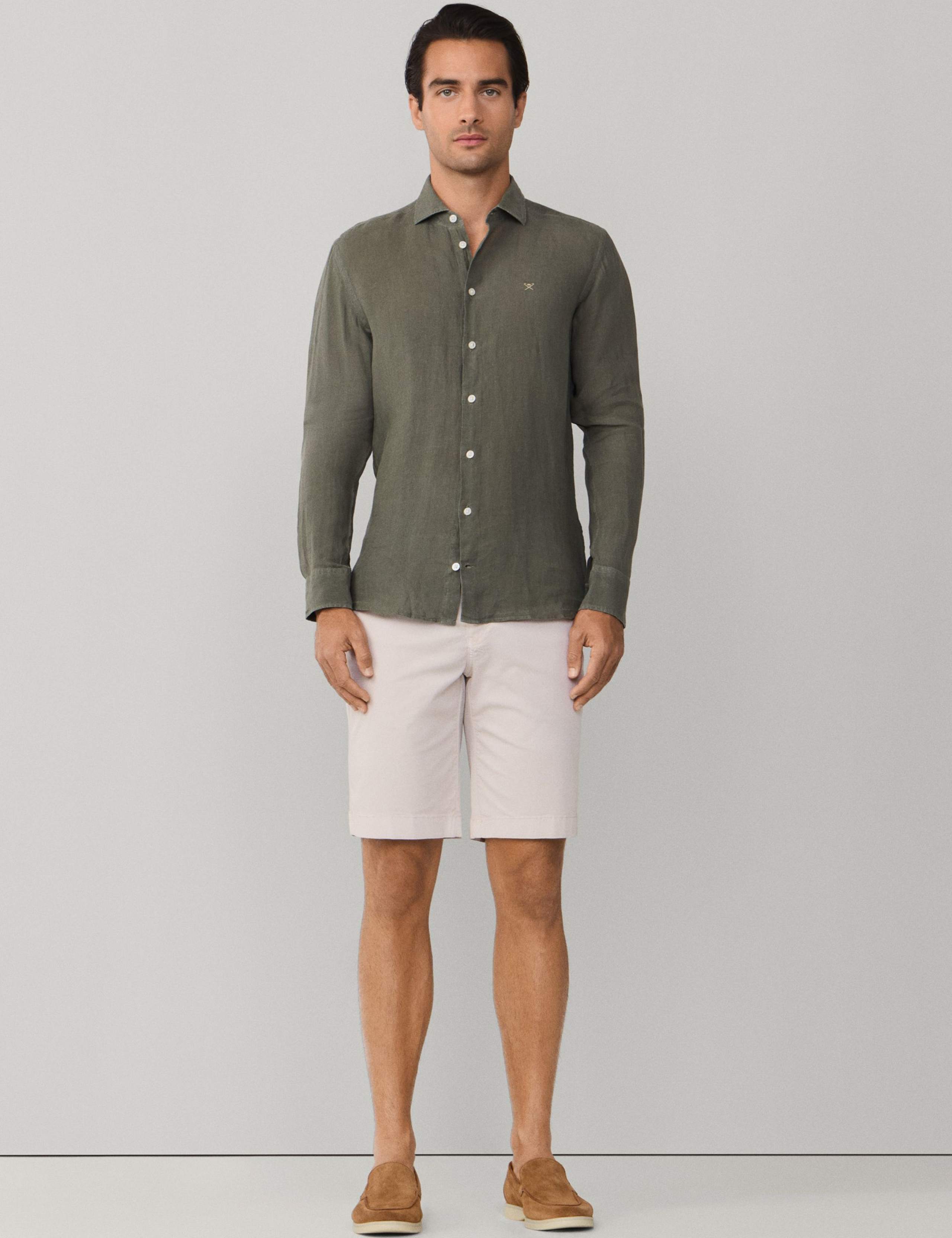 Slim Fit Pure Linen Shirt