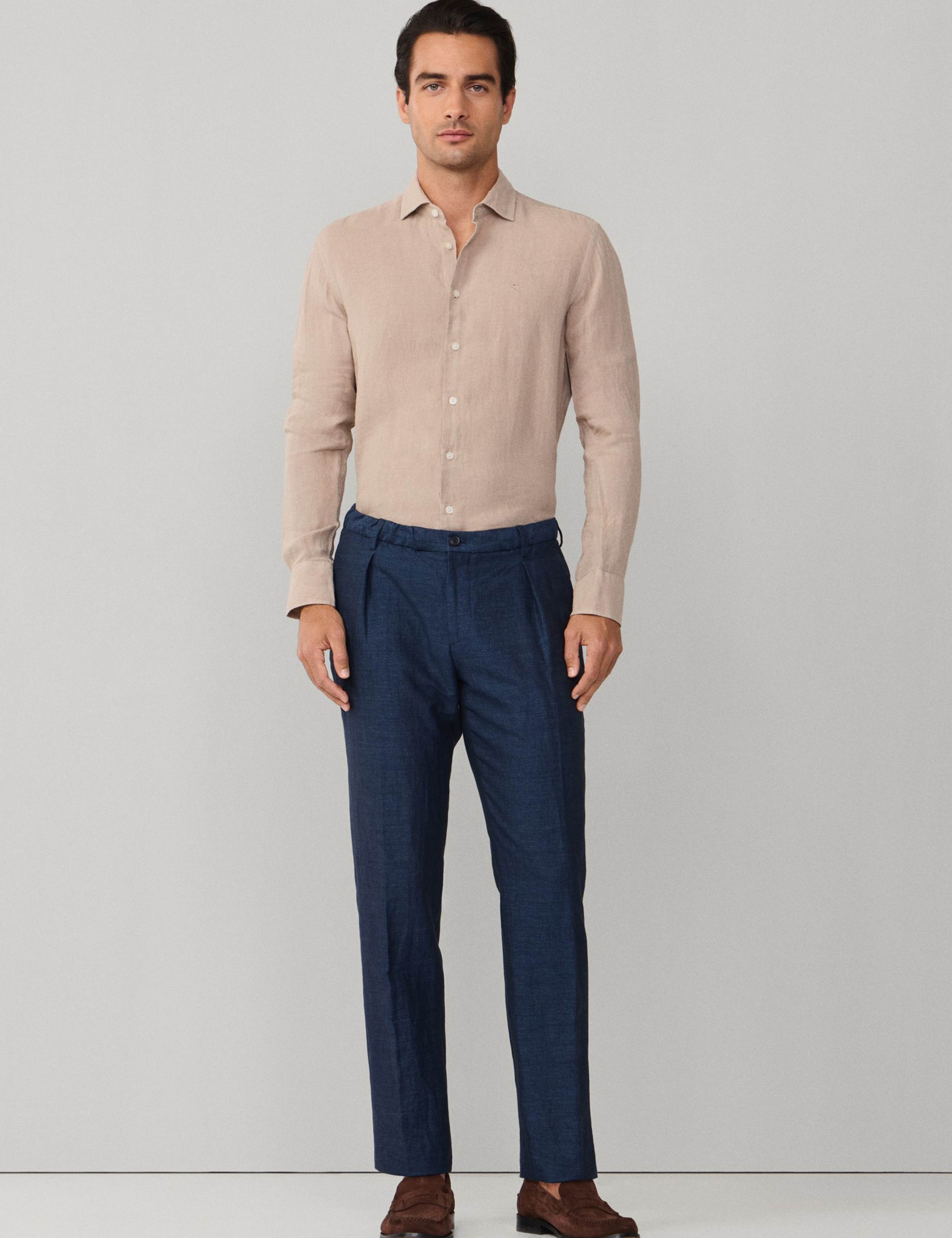 Slim Fit Pure Linen Shirt