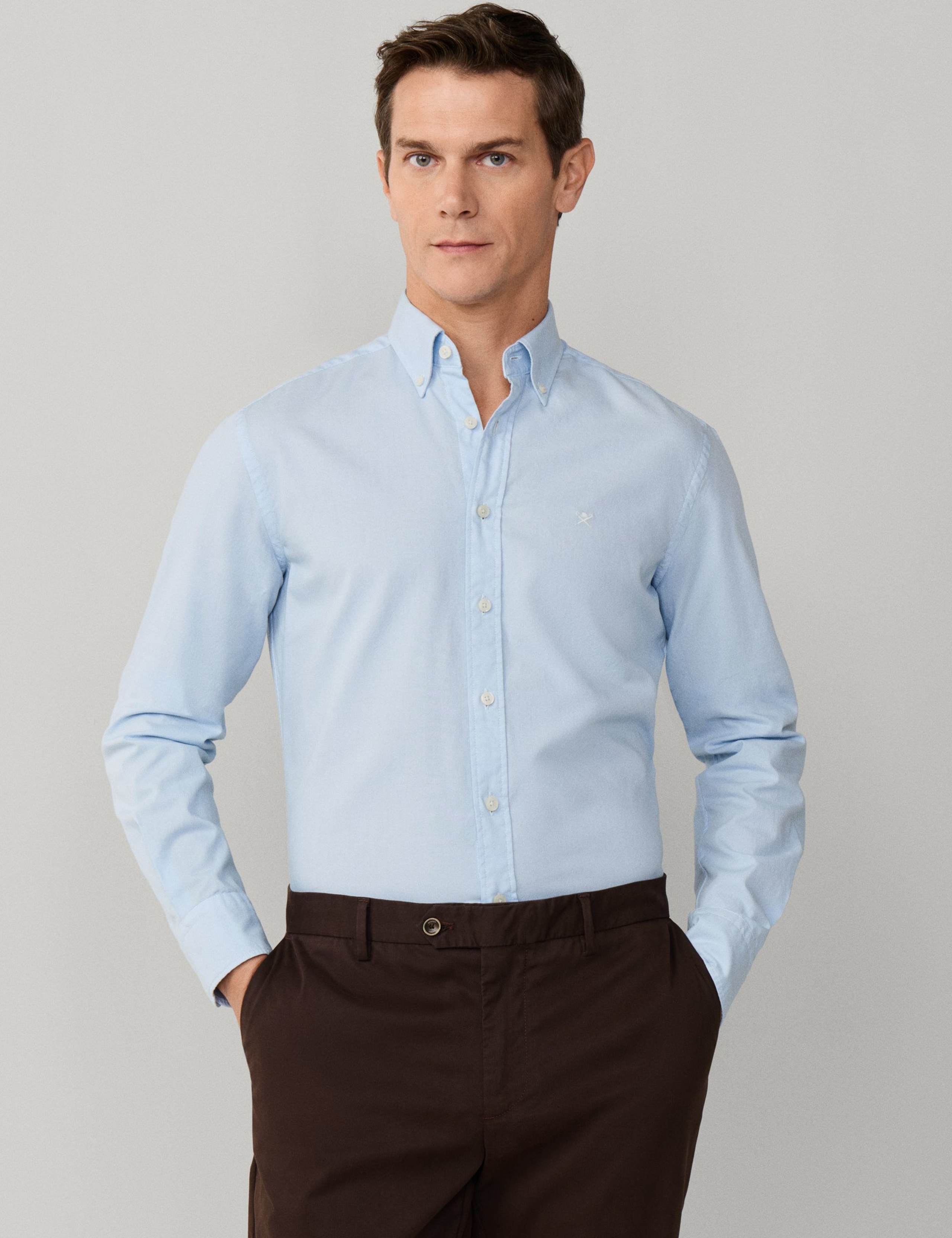 Regular Fit Pure Cotton Oxford Shirt
