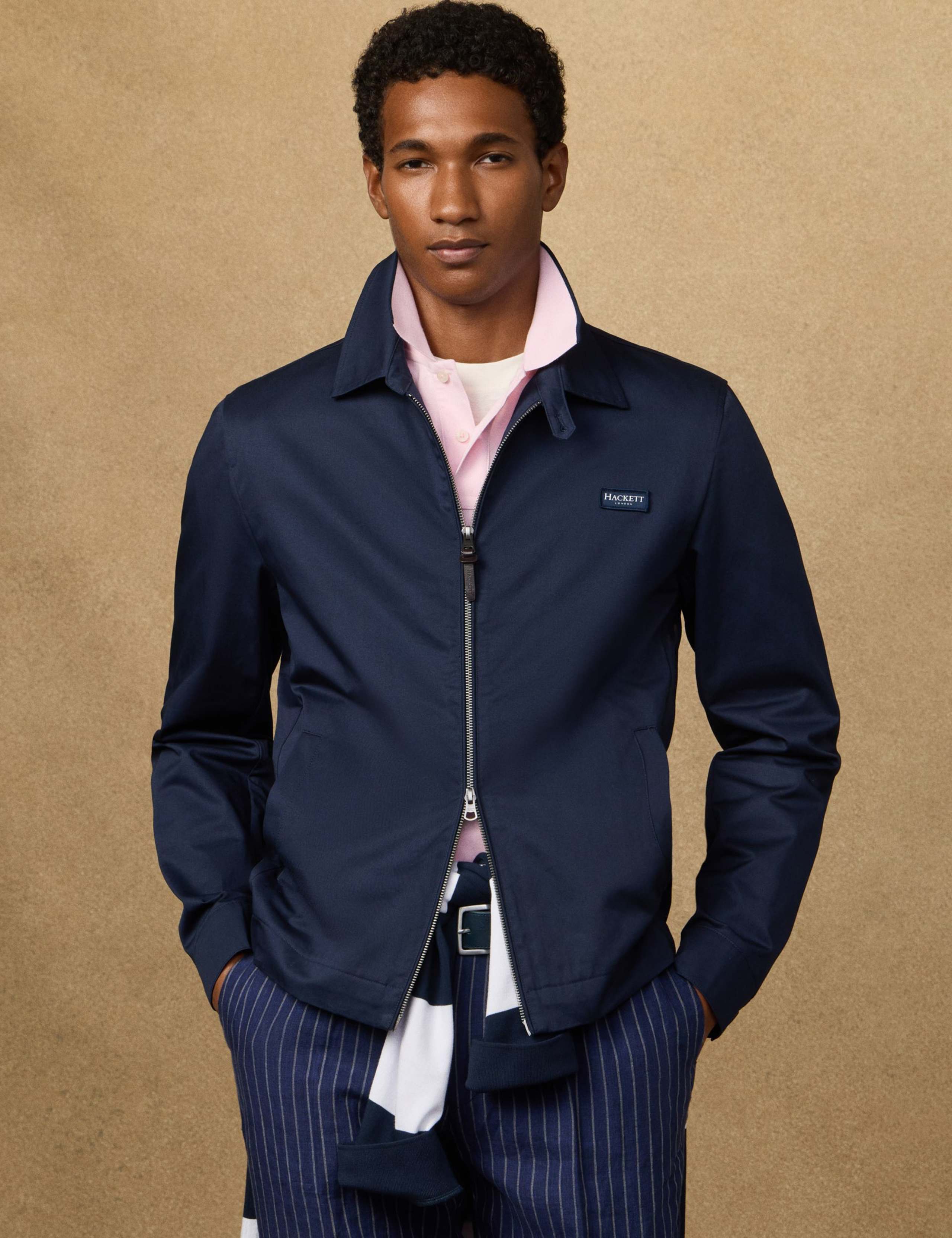 Pure Cotton Harrington Jacket