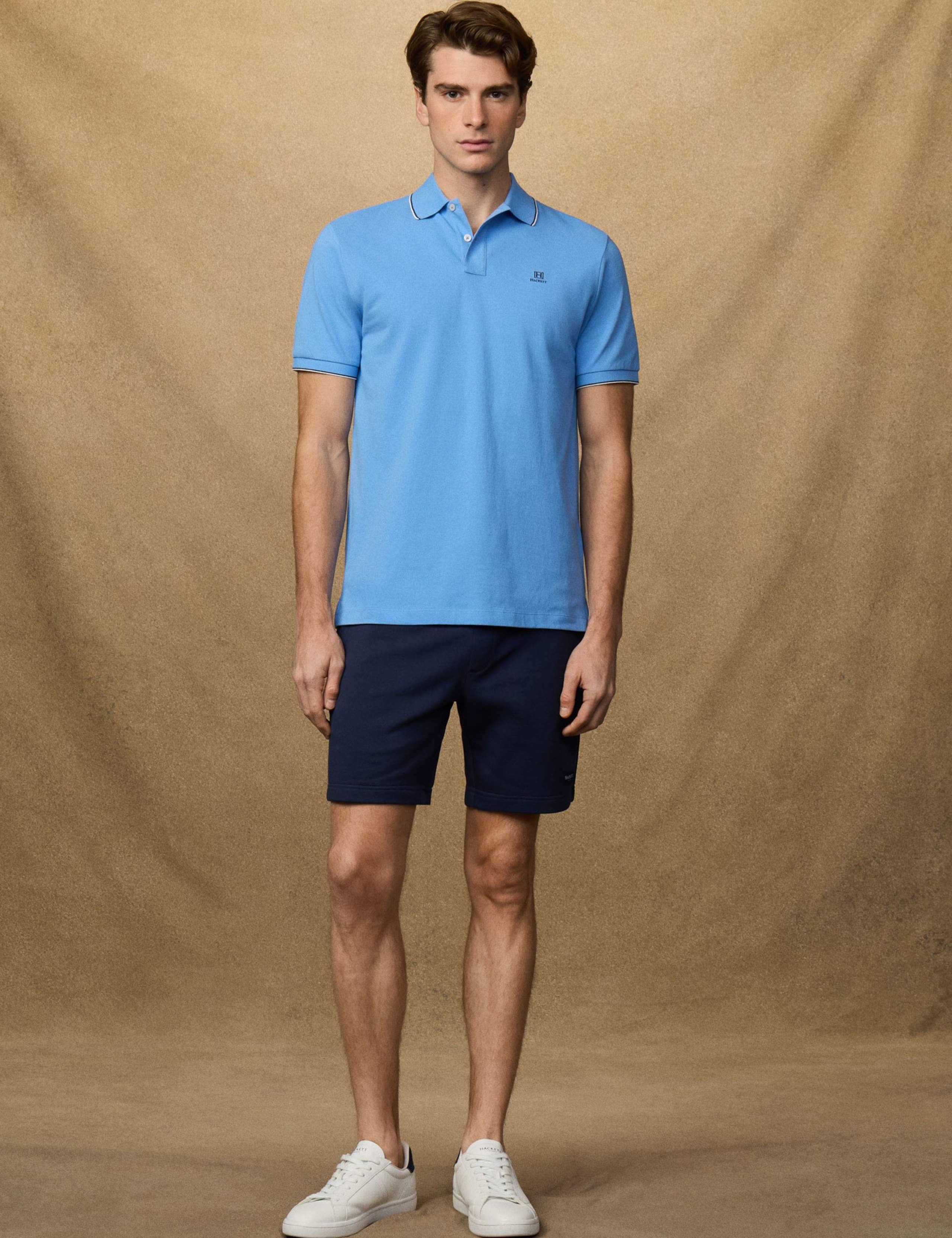 Heritage Pure Cotton Tipped Polo Shirt