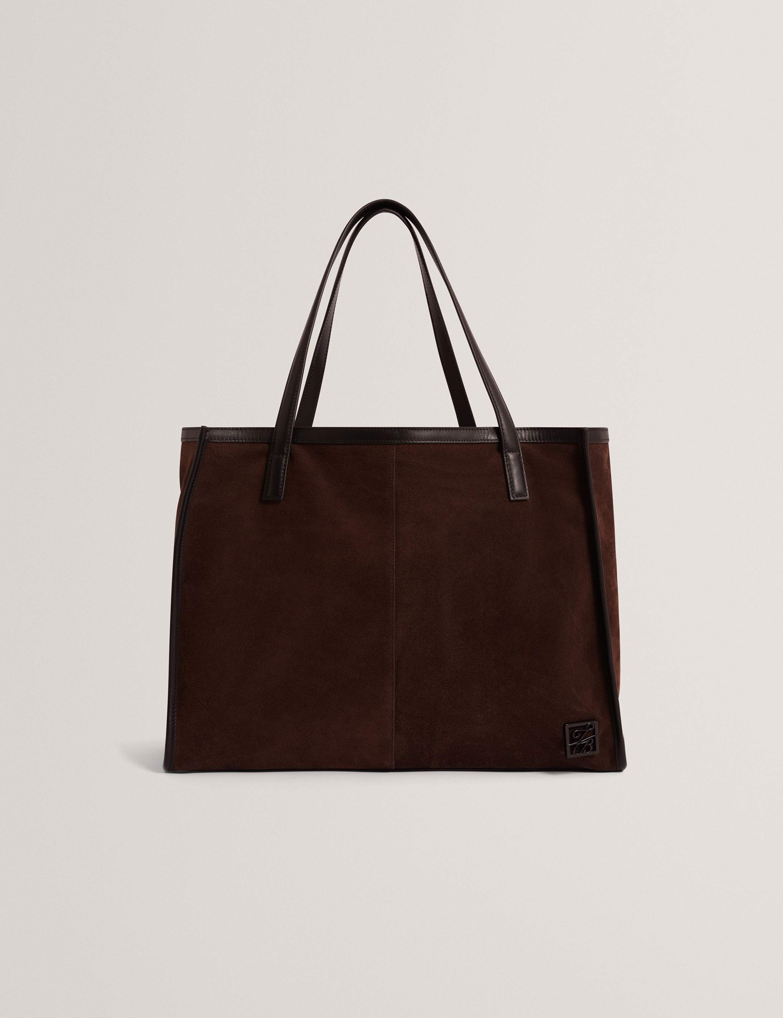 Suede Tote Bag