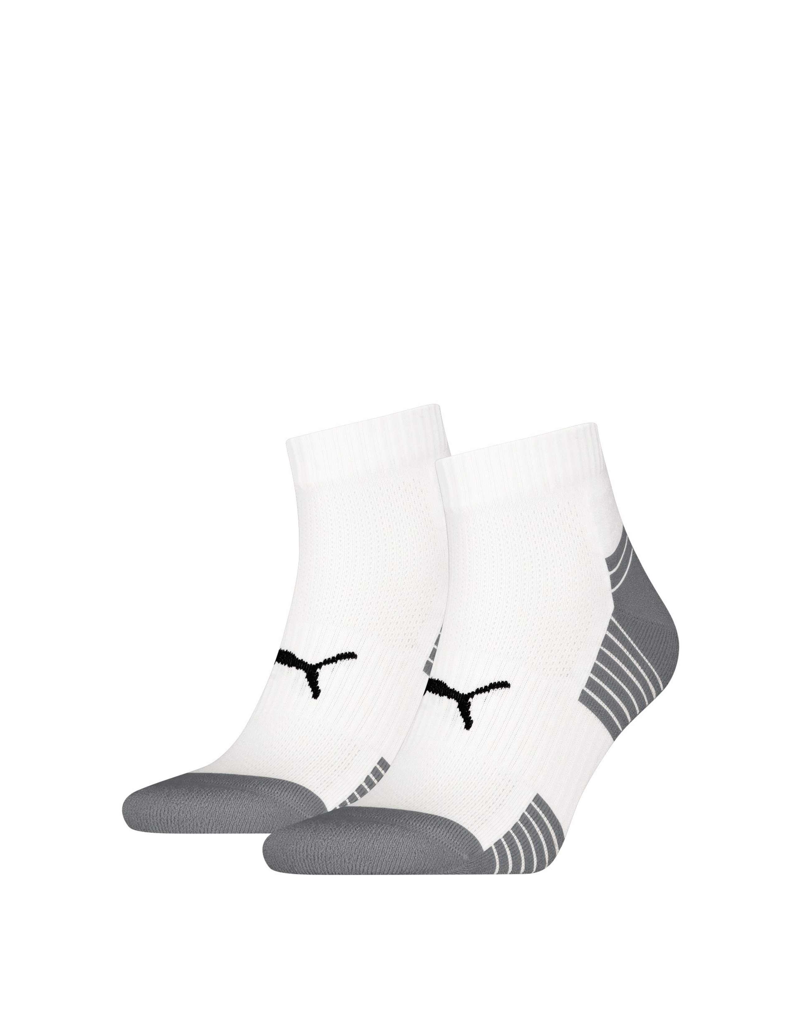 2 Pack Cushioned Quarter Sports Socks