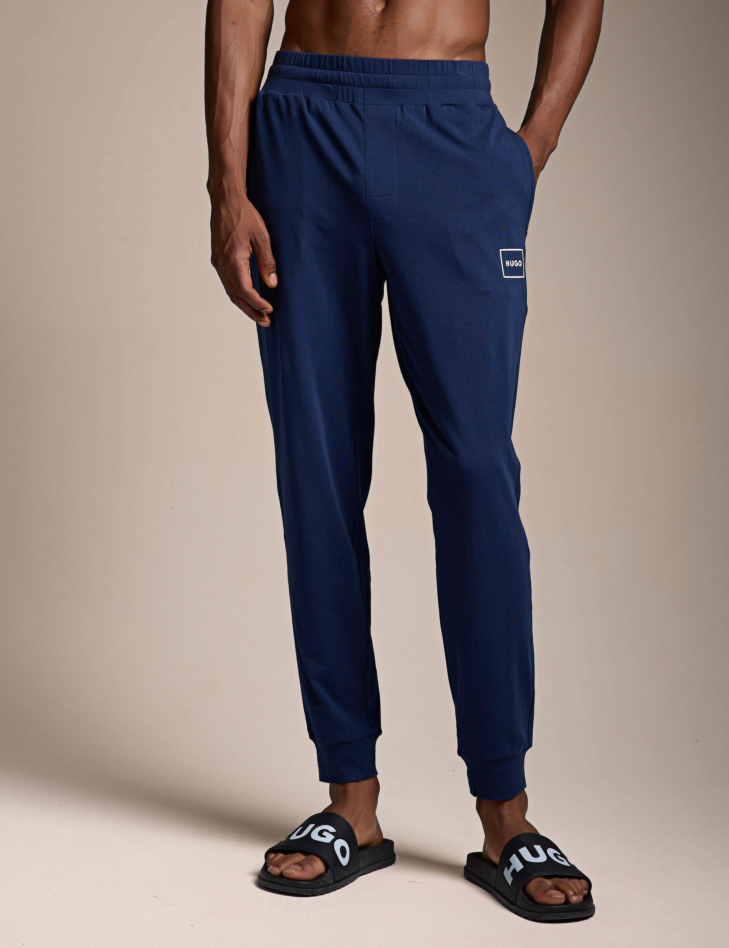Laze Cotton Rich Jersey Logo Cuffed Joggers