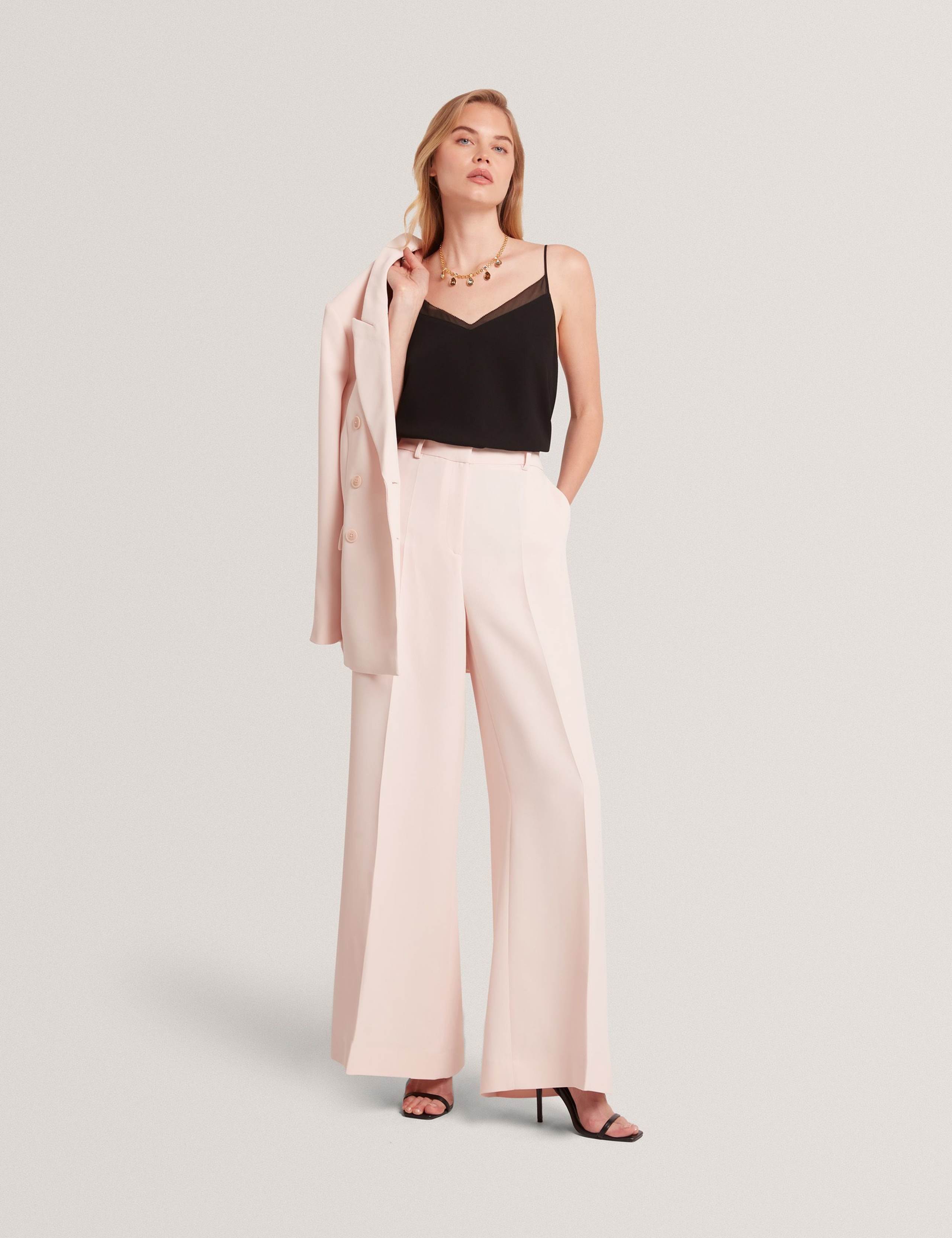 Chiffon Insert Cami Top