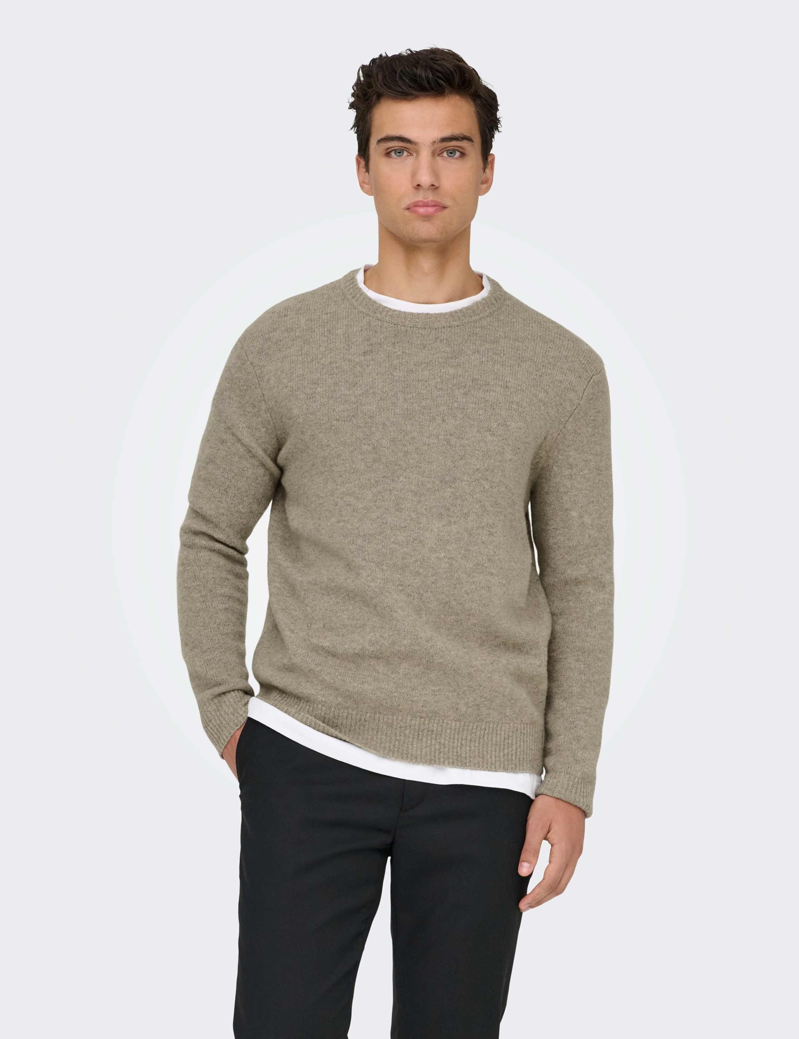 Cosy Long Sleeve Wool Jumper