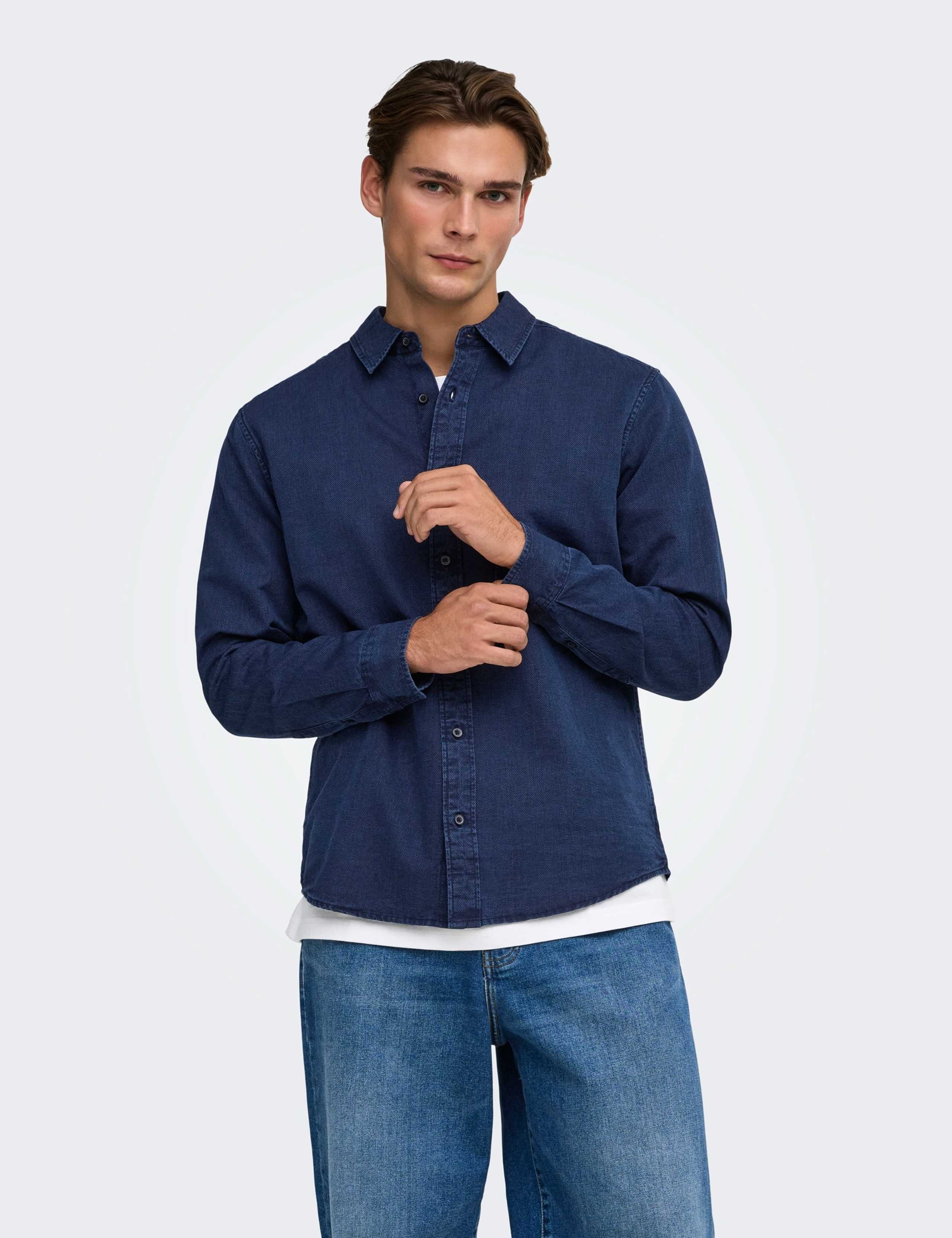 Cotton Indigo Shirt