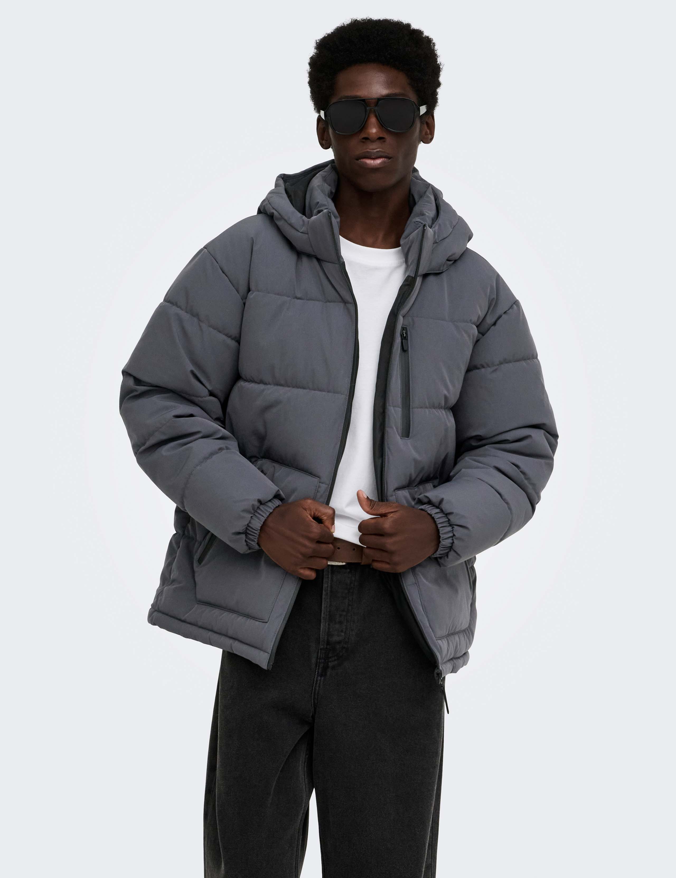 Padded Hooded Puffer Jacket