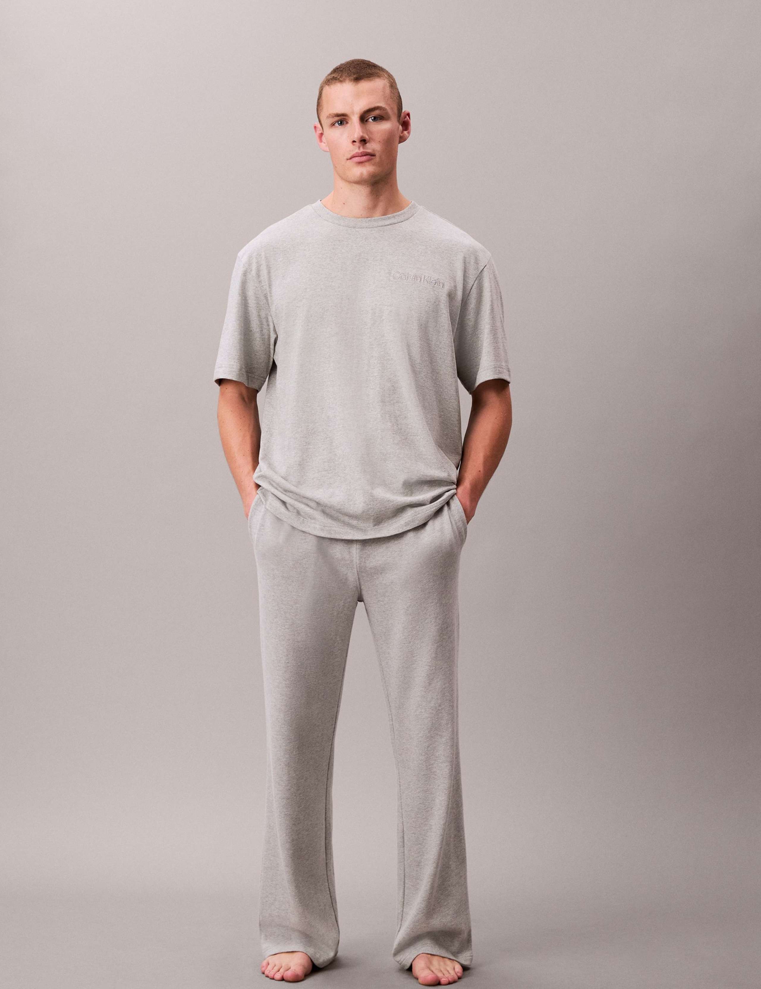Pure Cotton Jersey Pyjama Bottoms