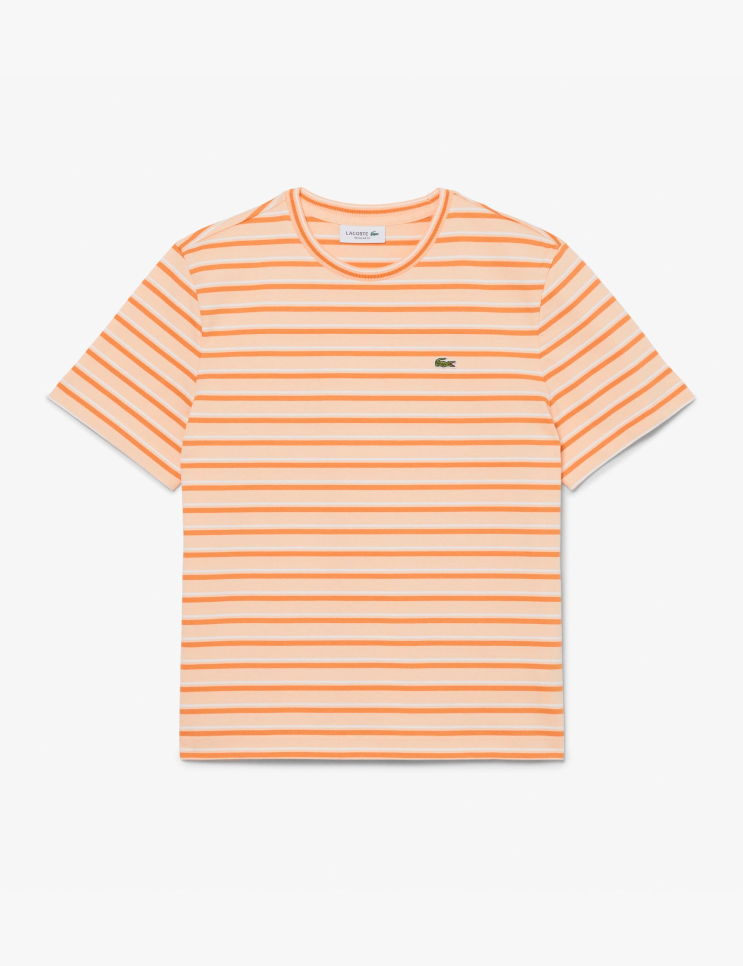 Pure Cotton Jersey Striped T-Shirt