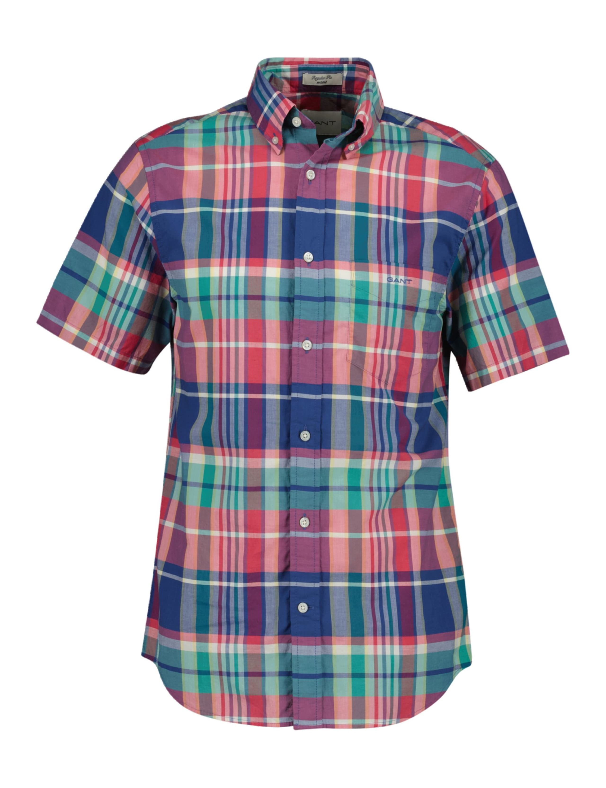Regular Fit Pure Cotton Check Oxford Shirt