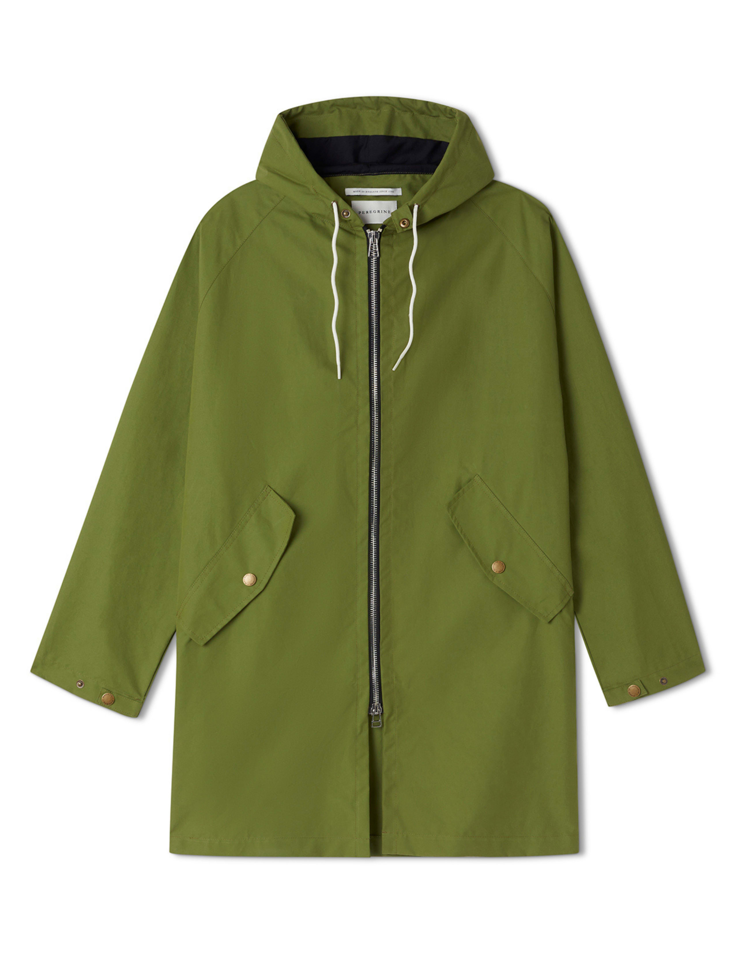 Pure Cotton Hooded Raincoat