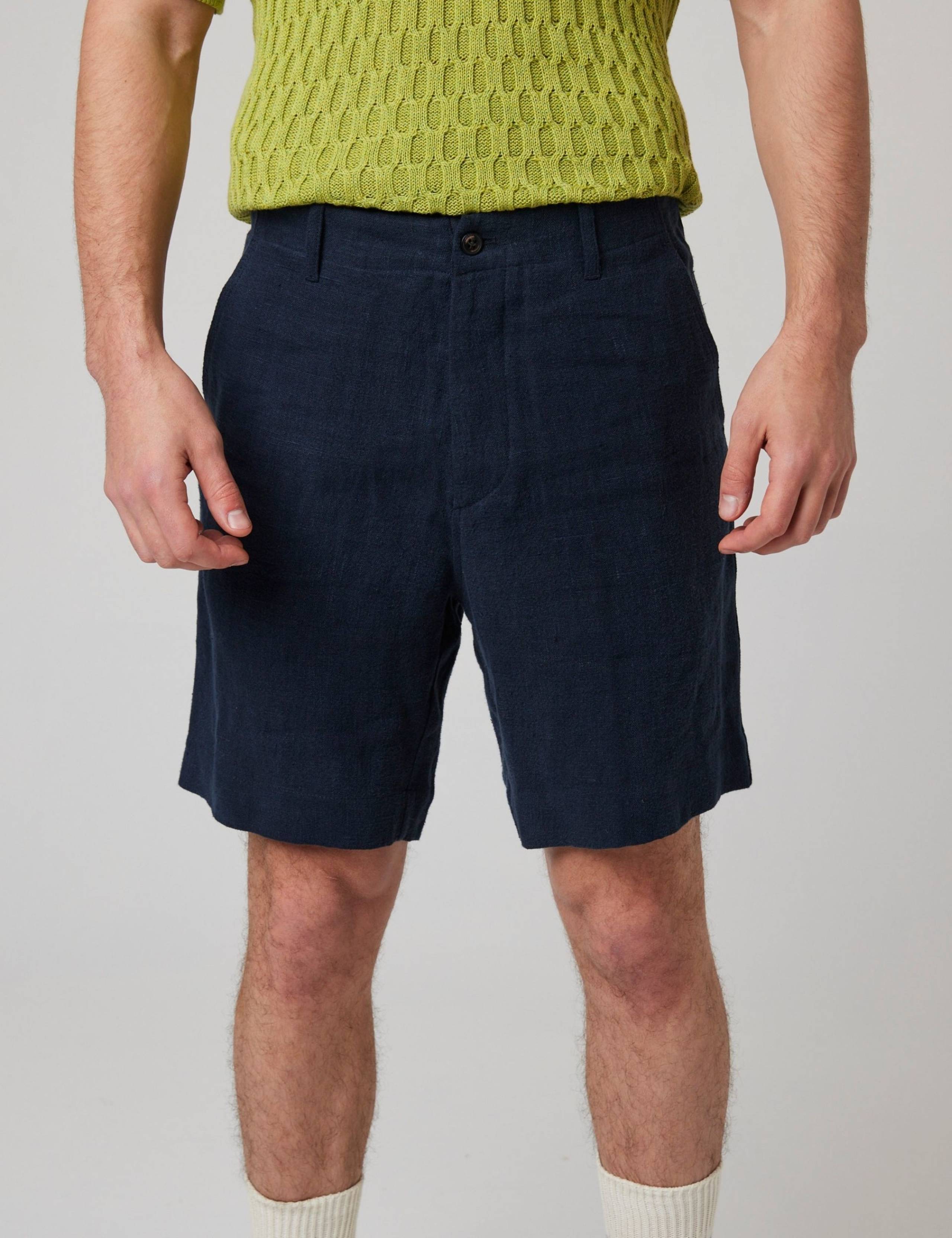 Pure Linen Shorts