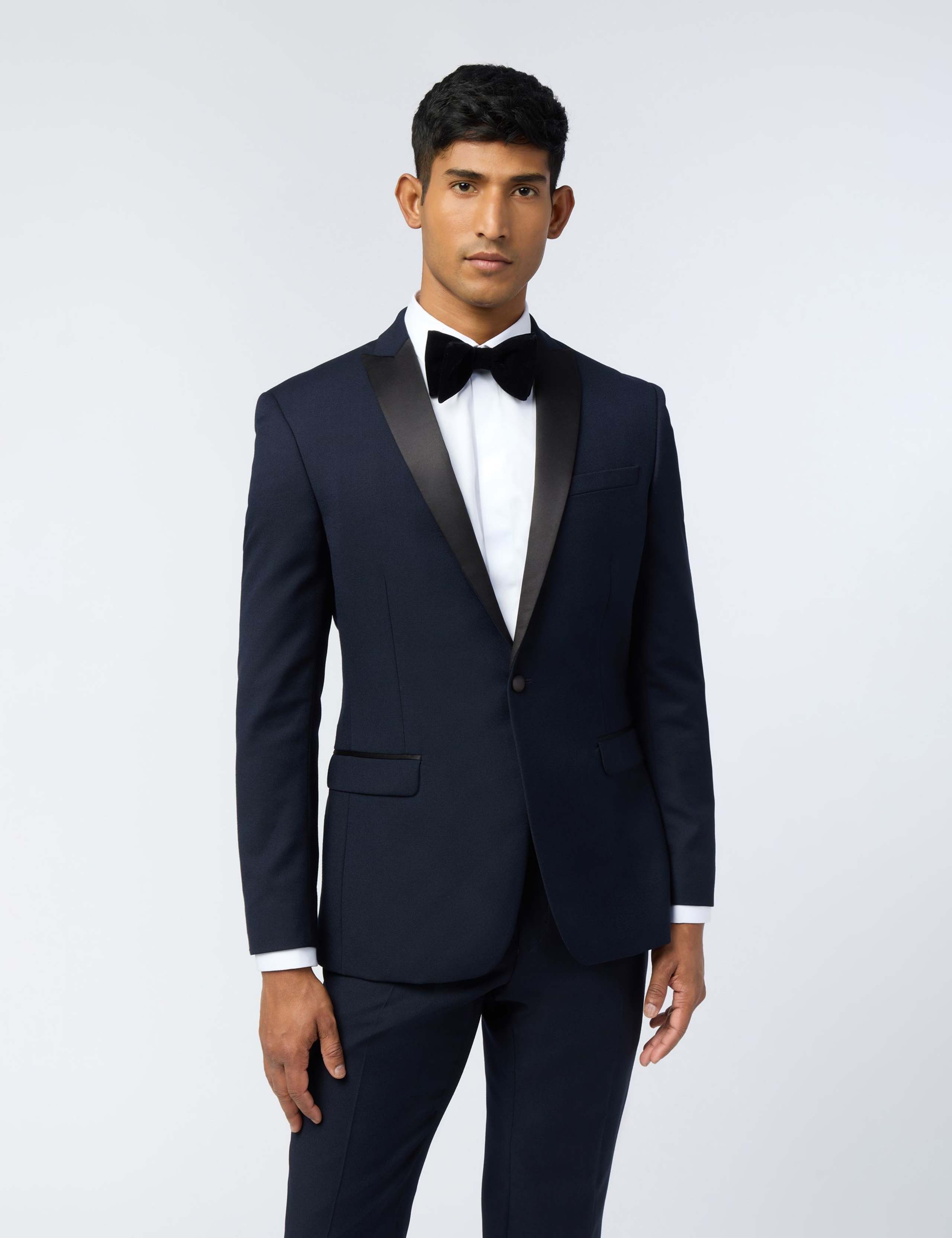 Slim Fit Wool Rich Tuxedo Jacket