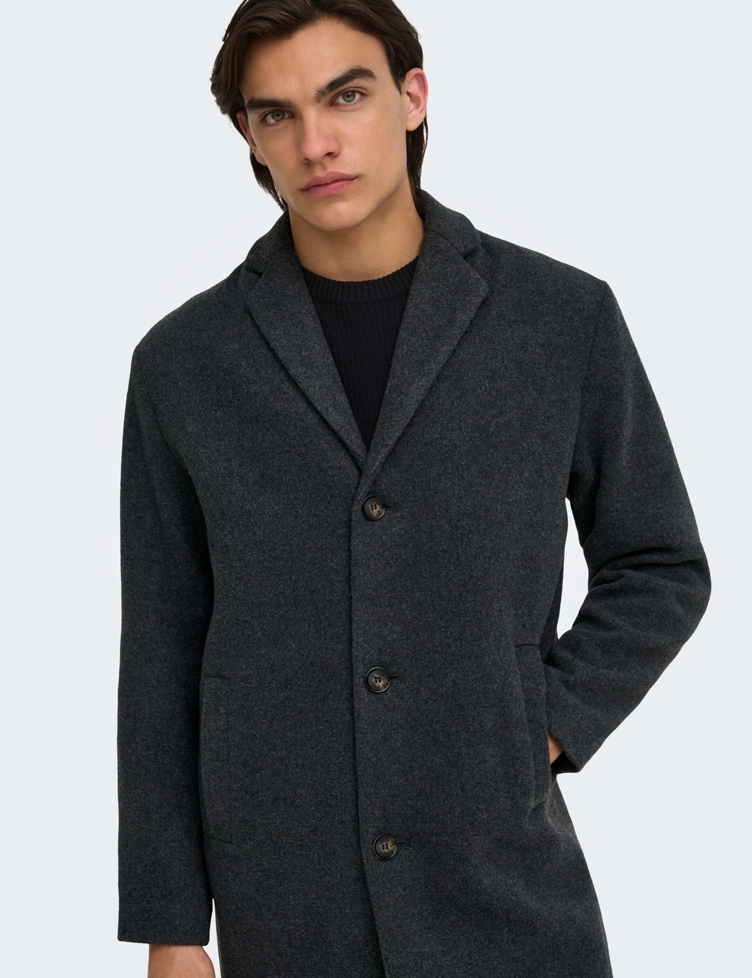 Overcoat with Wool