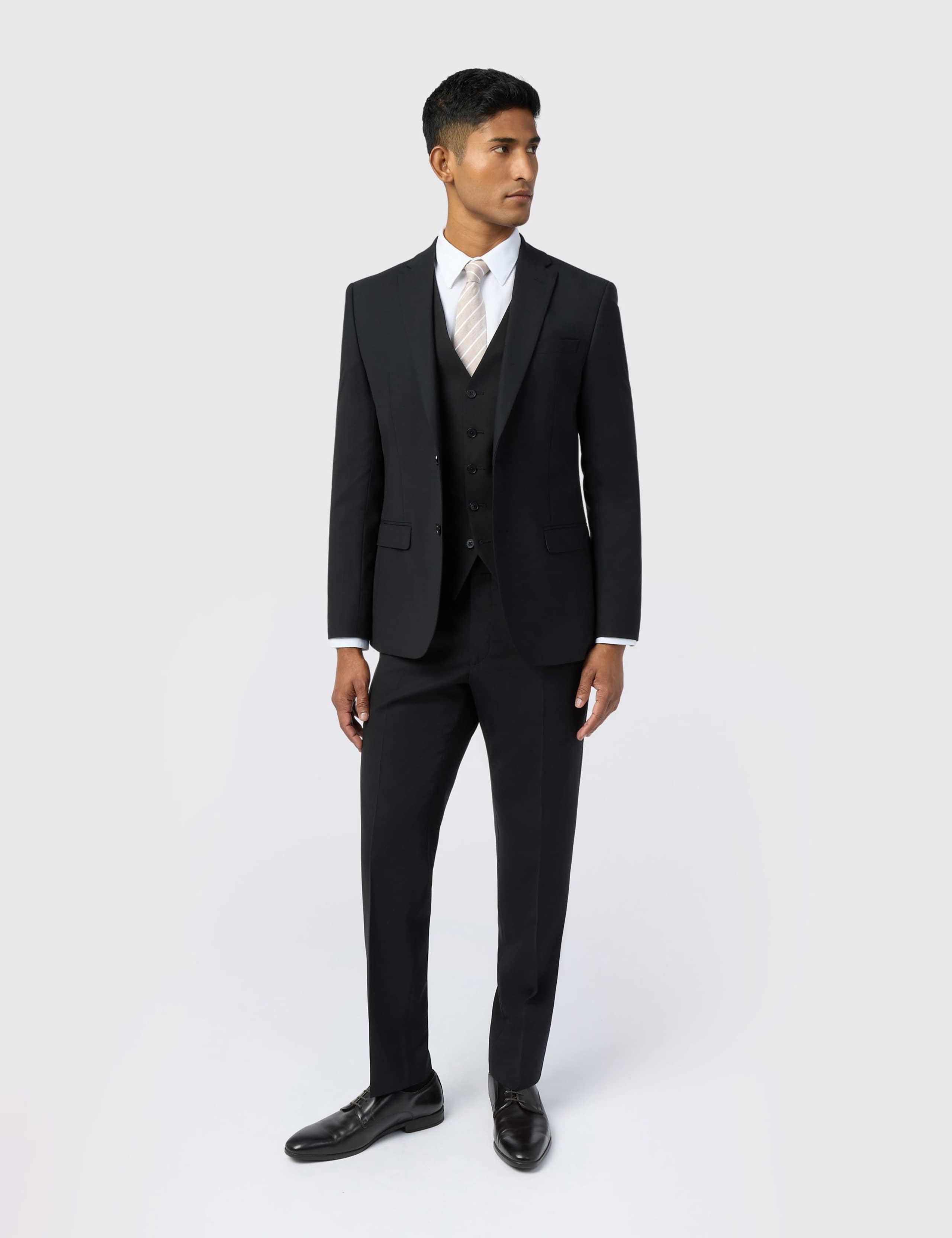 Slim Fit Performance Wool Rich Suit 3 of 4