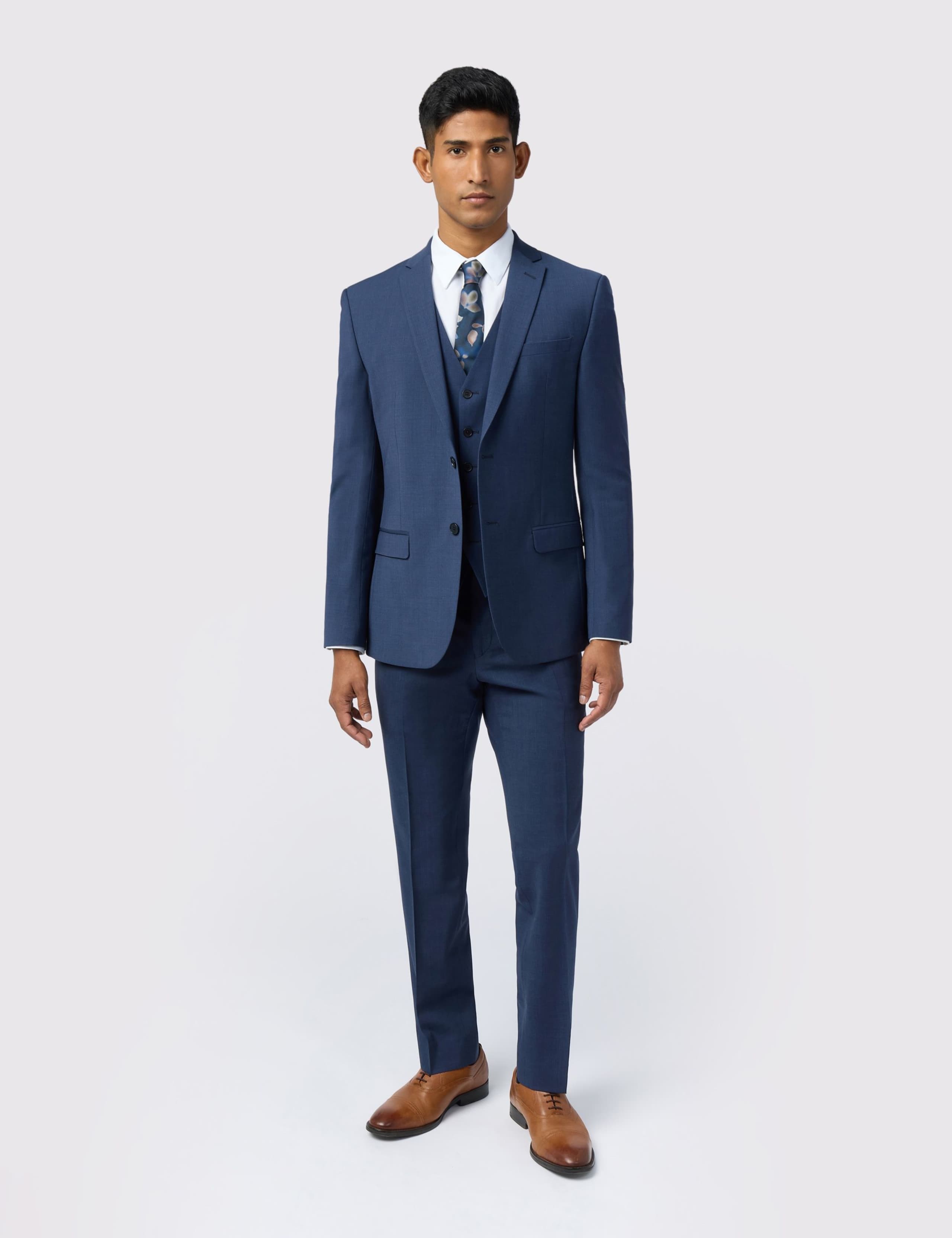 Slim Fit Wool Rich Suit 3 of 4
