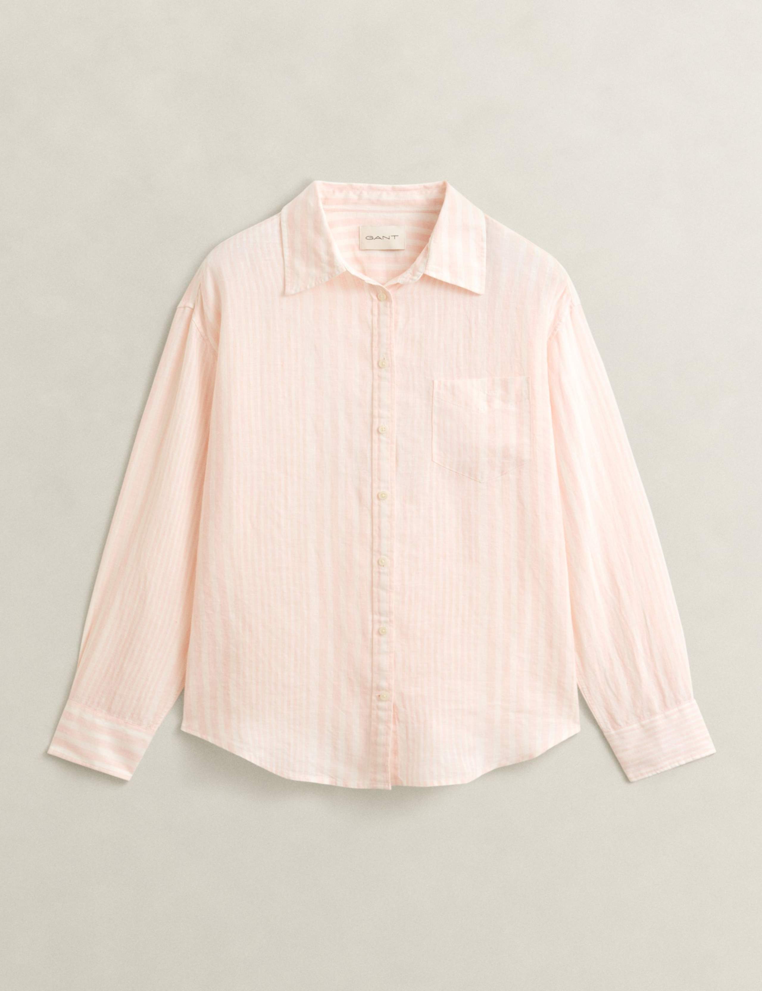 Pure Linen Striped Shirt