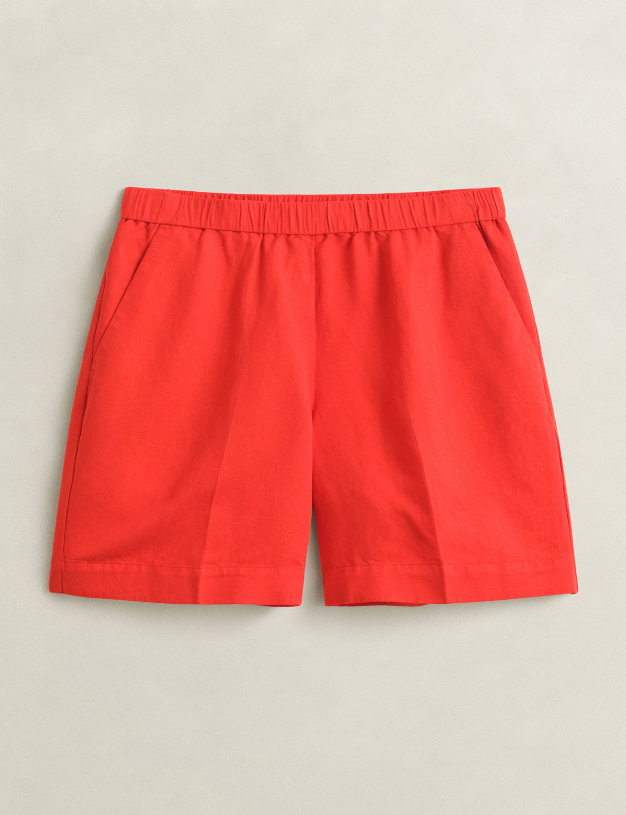 Linen Blend Shorts