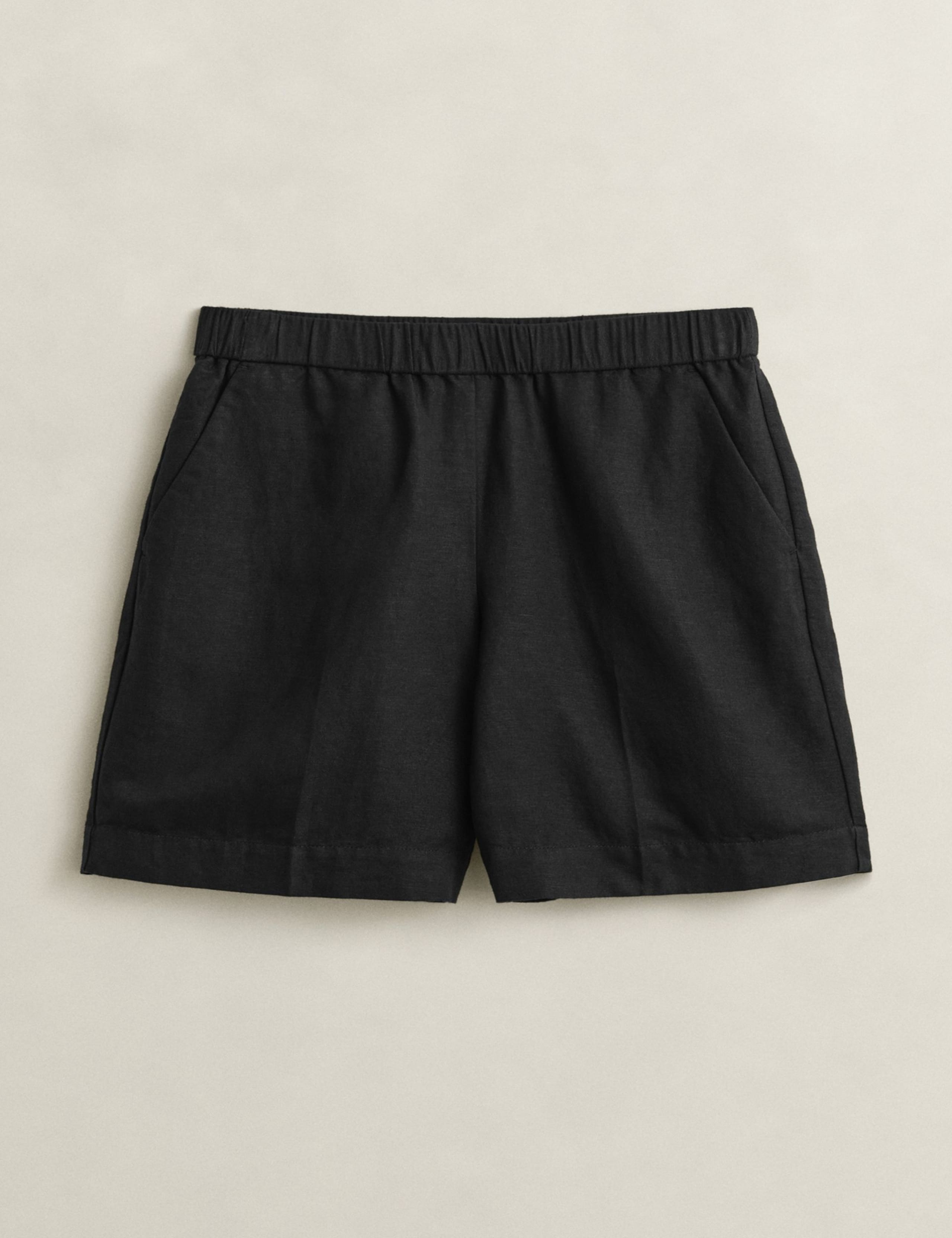 Linen Blend Shorts