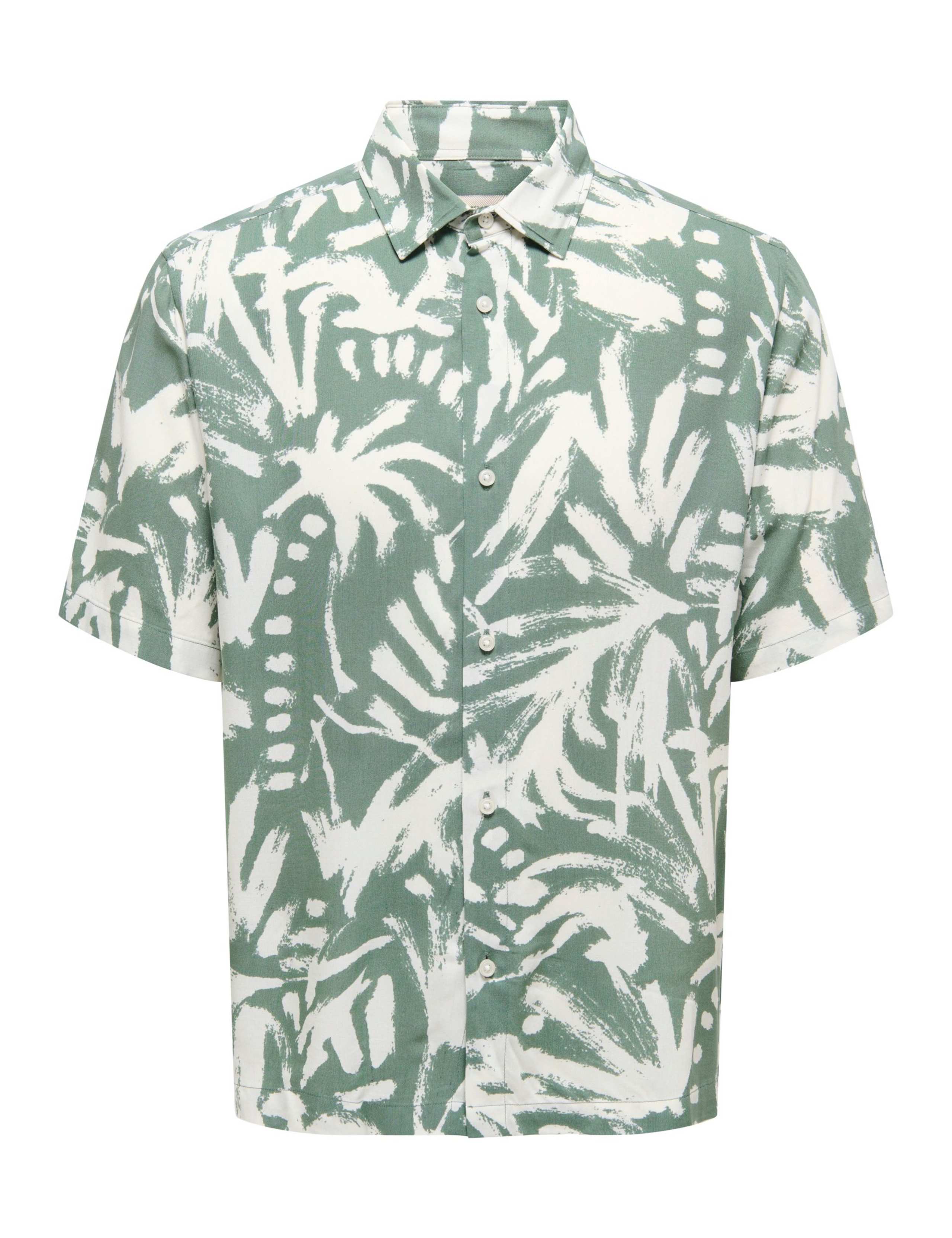 Regular Fit Printed Short Sleeve Shirt