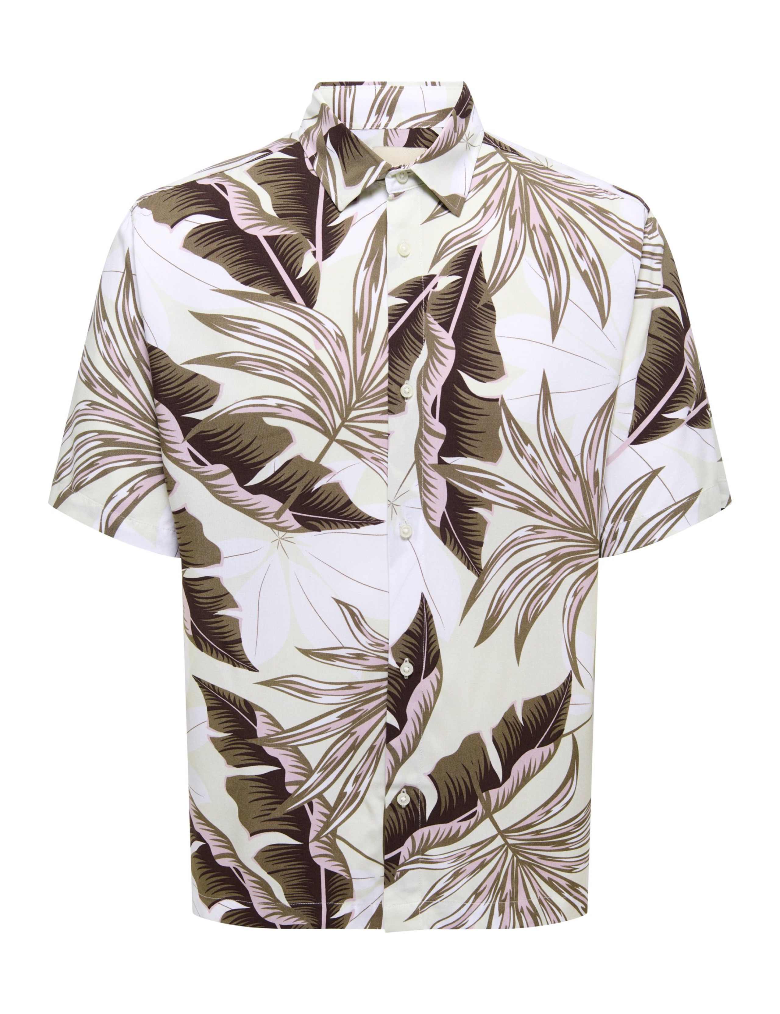 Regular Fit Printed Short Sleeve Shirt