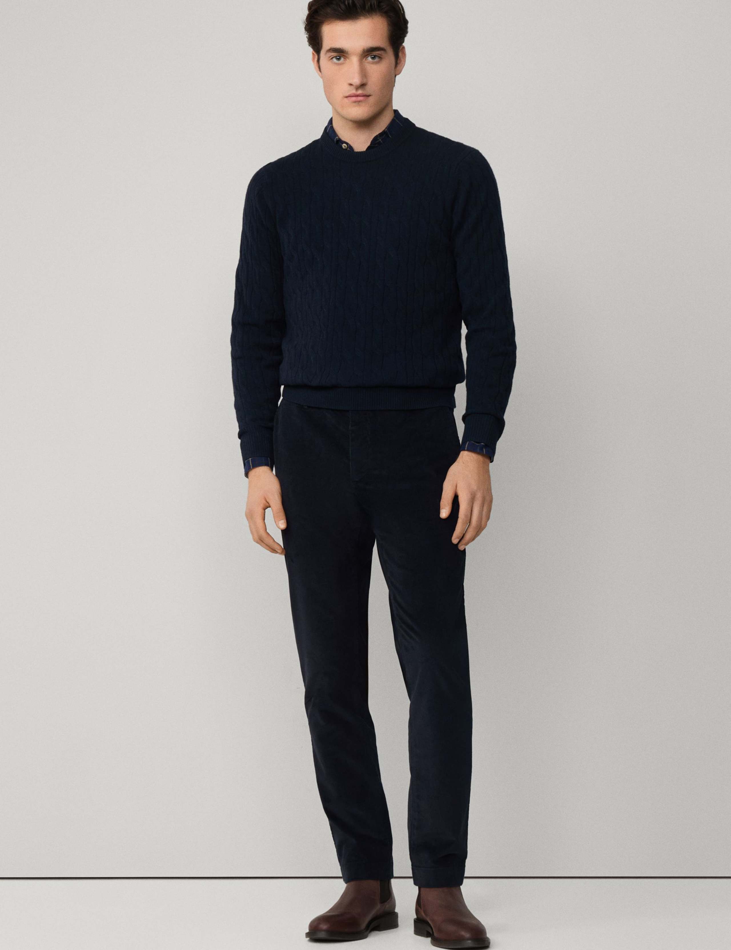 Pure Lambswool Cable Jumper