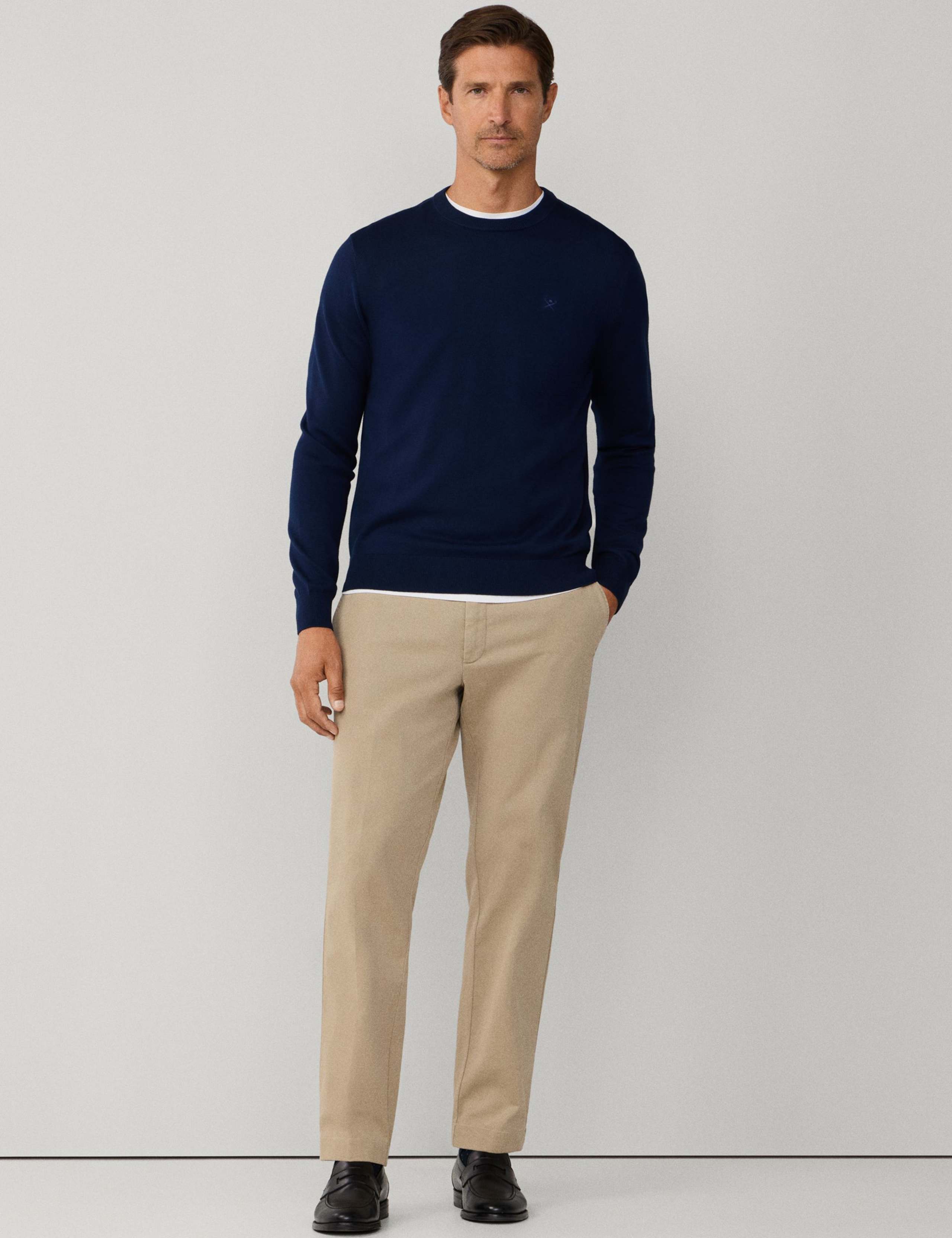 Pure Cotton Crew Neck Sweatshirt